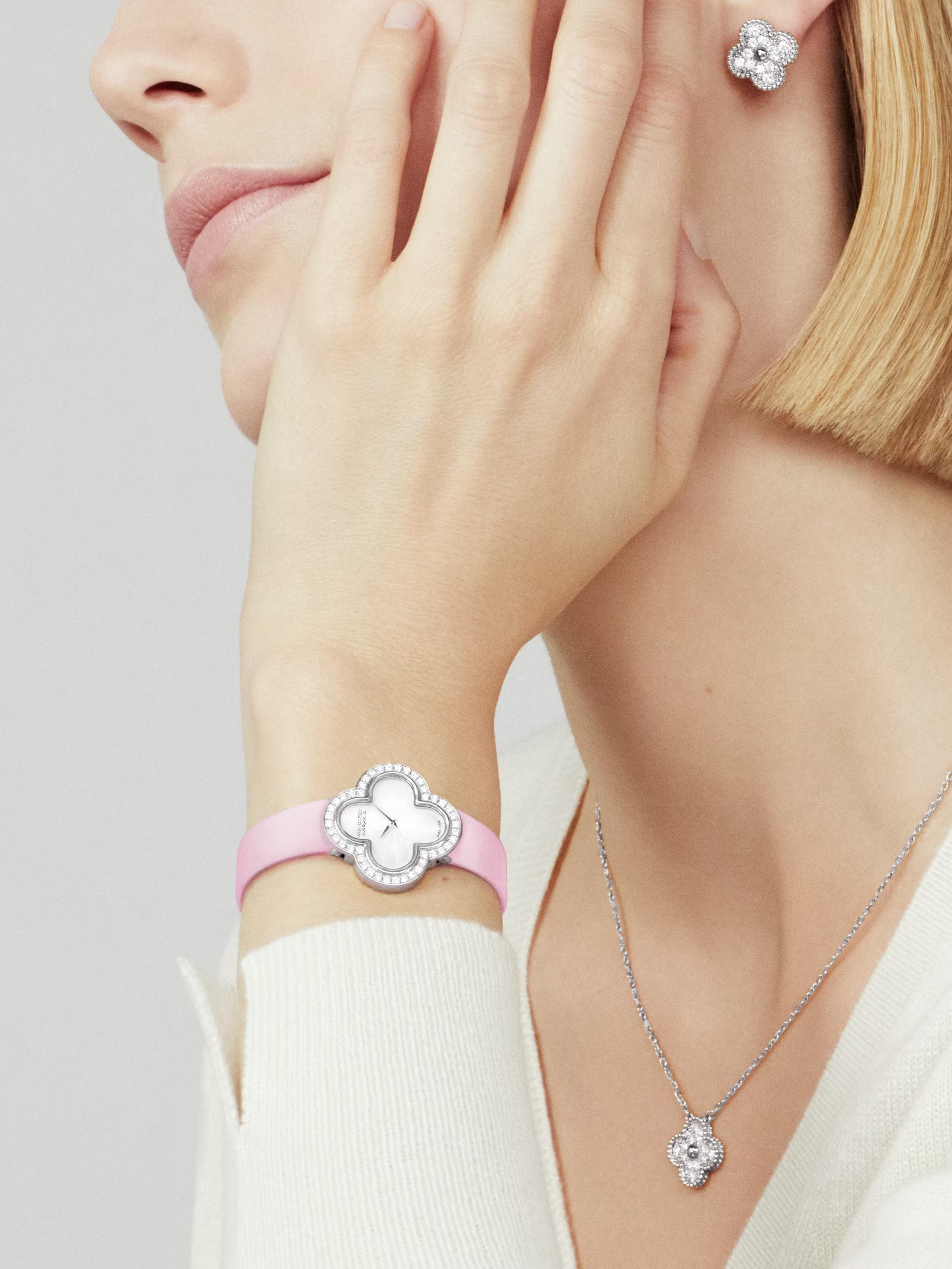CLOVER | Silberne Prestige-Halskette