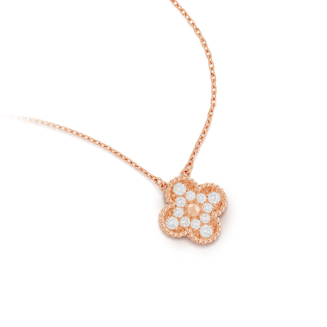 CLOVER | Rosa Prestige Halskette