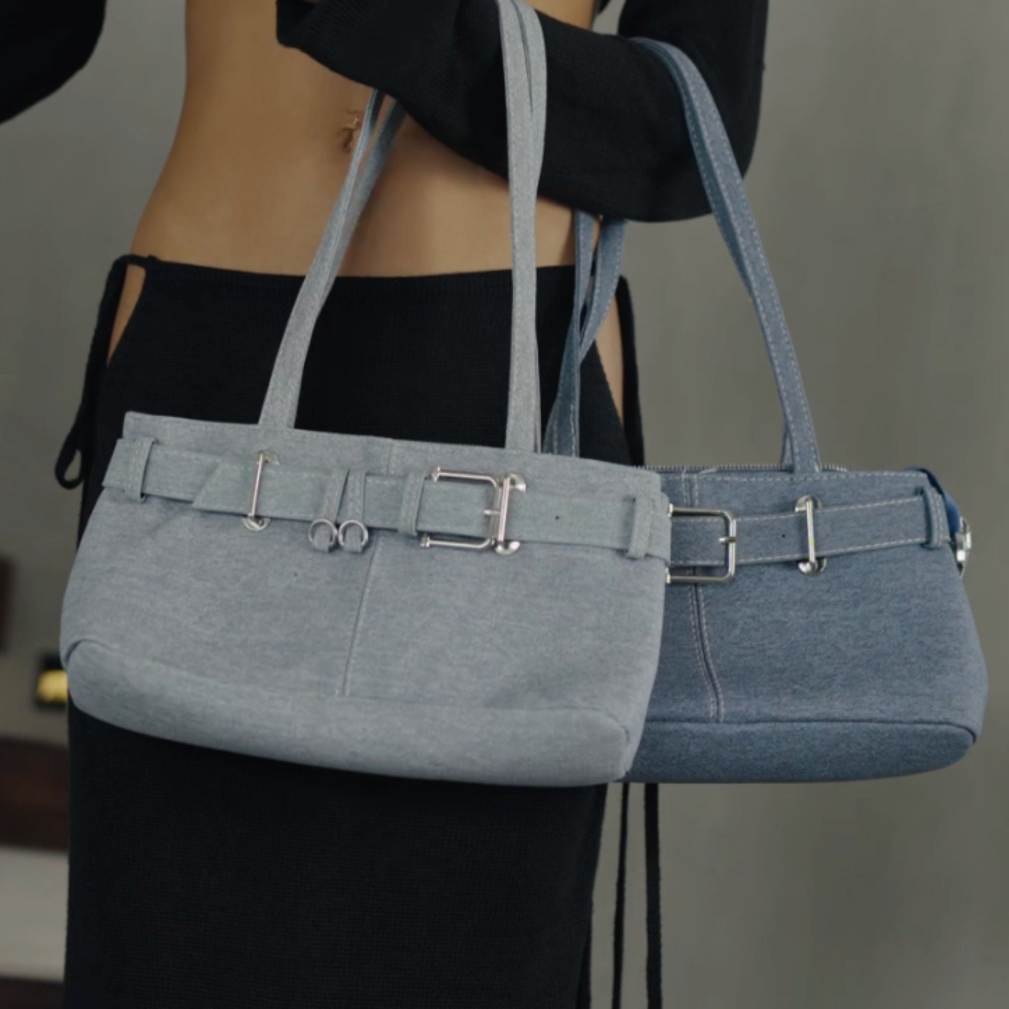 Noemie Denim Tasche