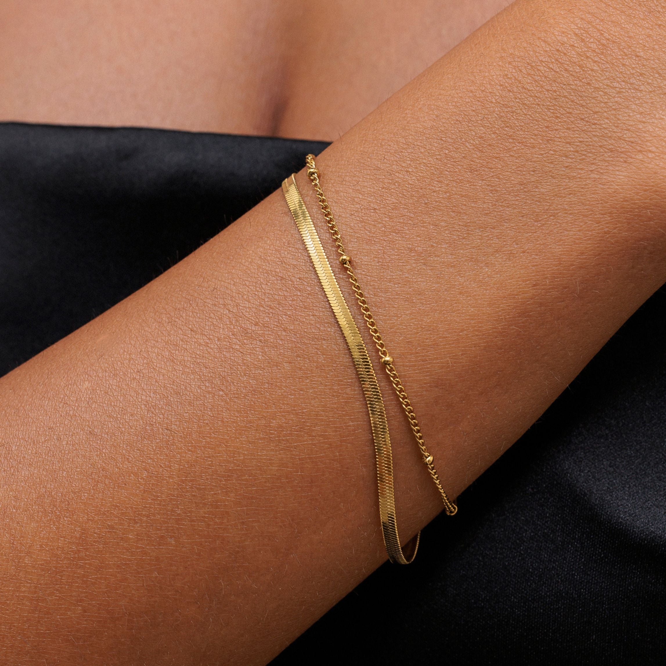 Alltags-Lagenarmband-Maison Doré