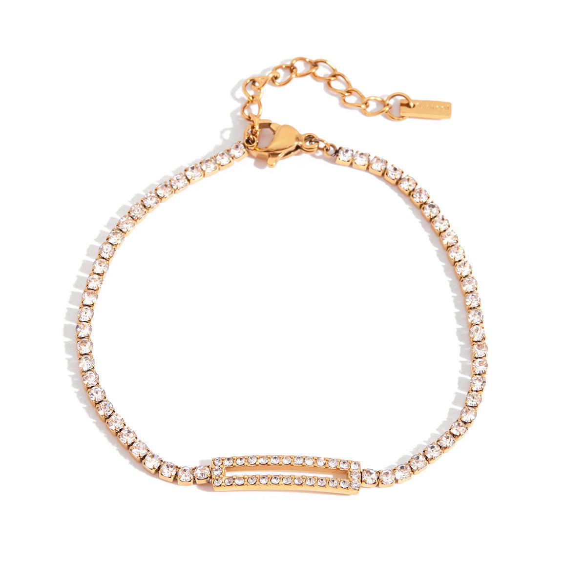 Amelisse Bar-Armband | 18K Gold-Maison Doré