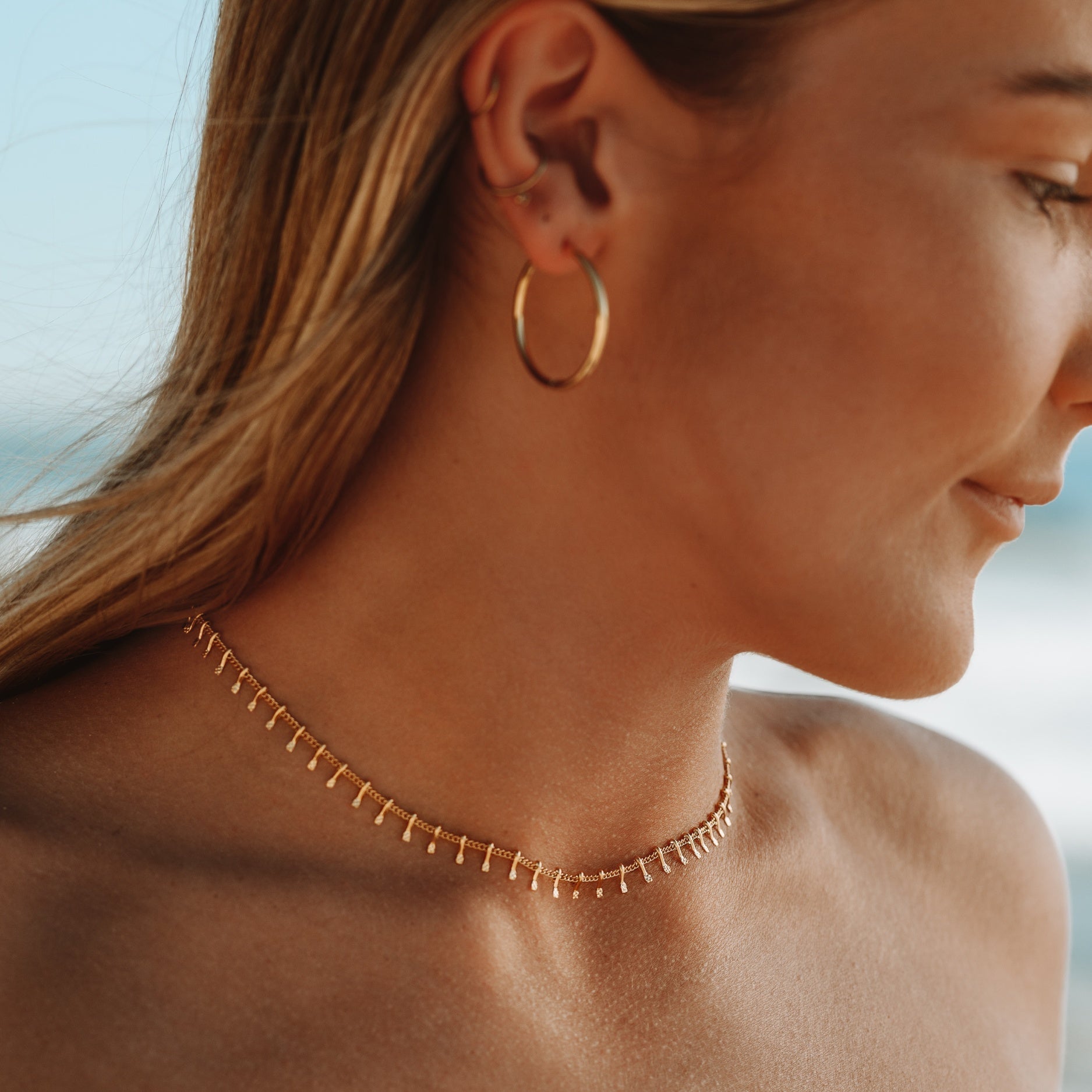 "Antigua" Choker-Maison Doré