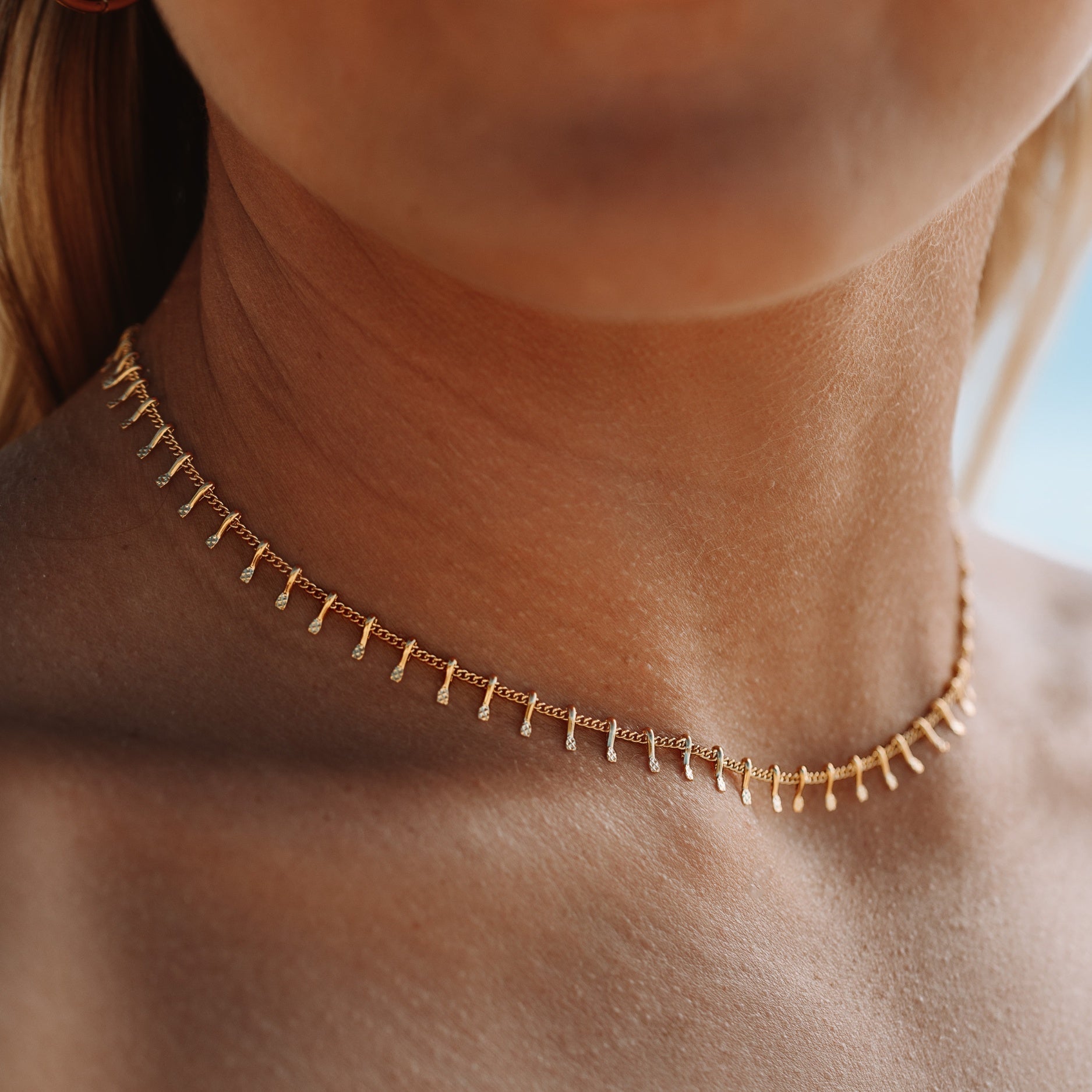 "Antigua" Choker-Maison Doré