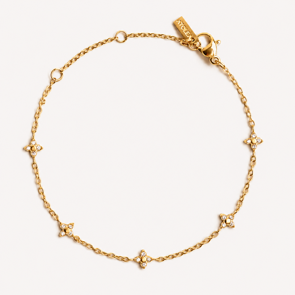 Quatrefoil-Armband-Maison Doré