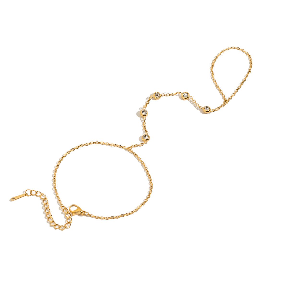 Lorelei Gloed Ring Armband | 18K Gold-Maison Doré