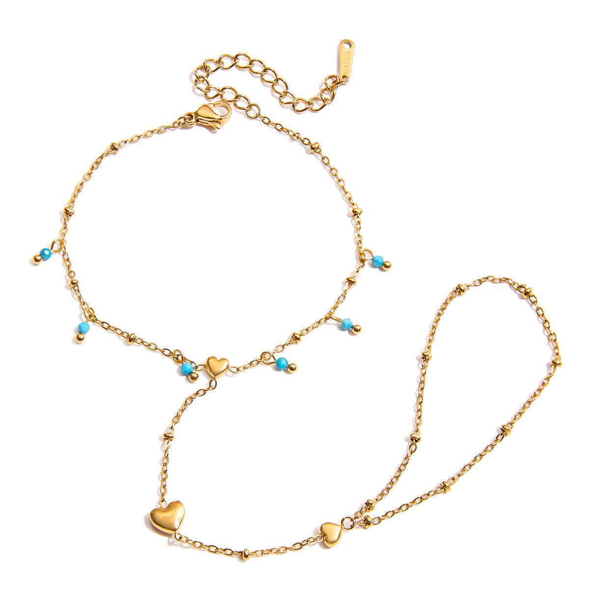 Maeve Herzlinie Ringarmband | 18K Gold-Maison Doré