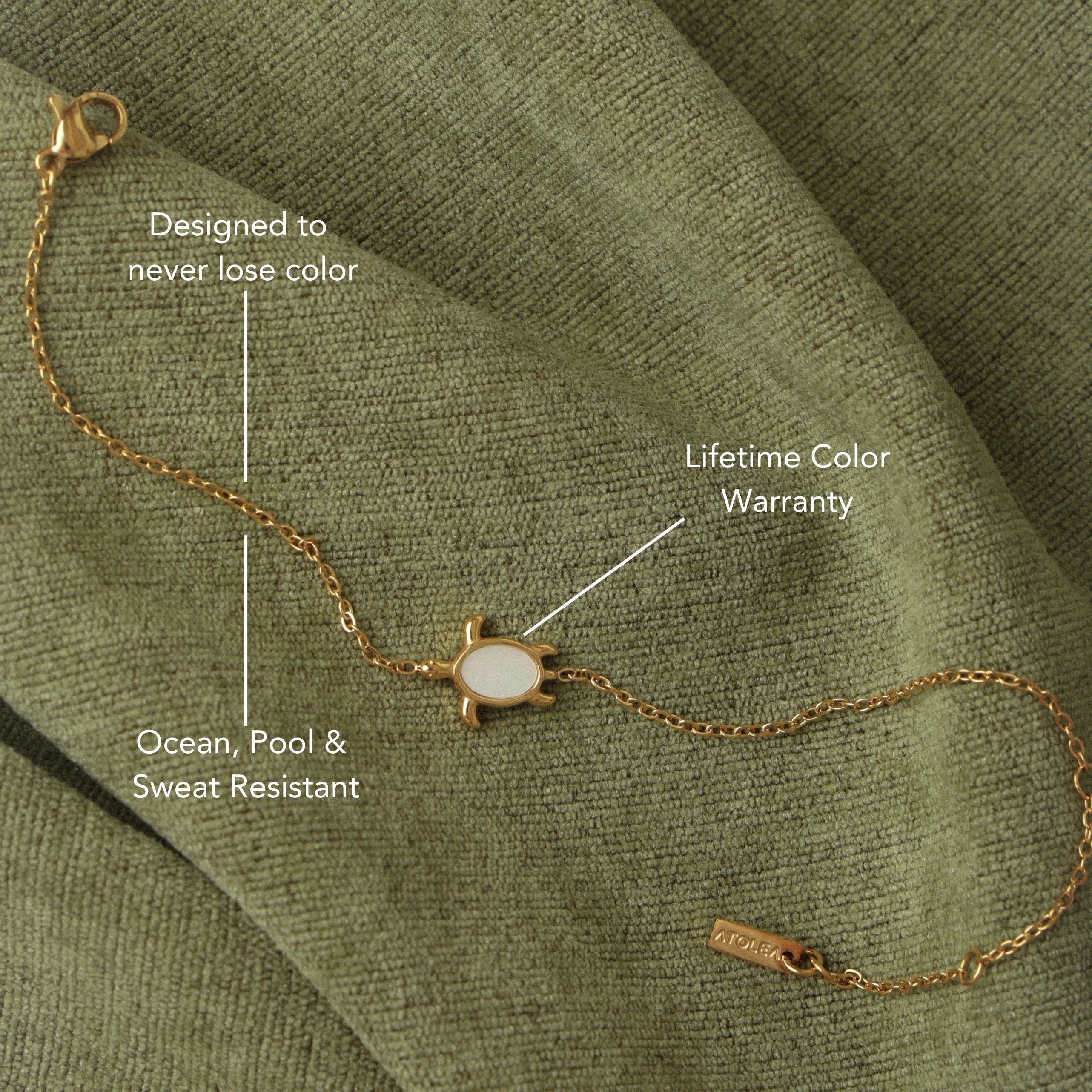 Schildkröten Wächter Armband-Maison Doré