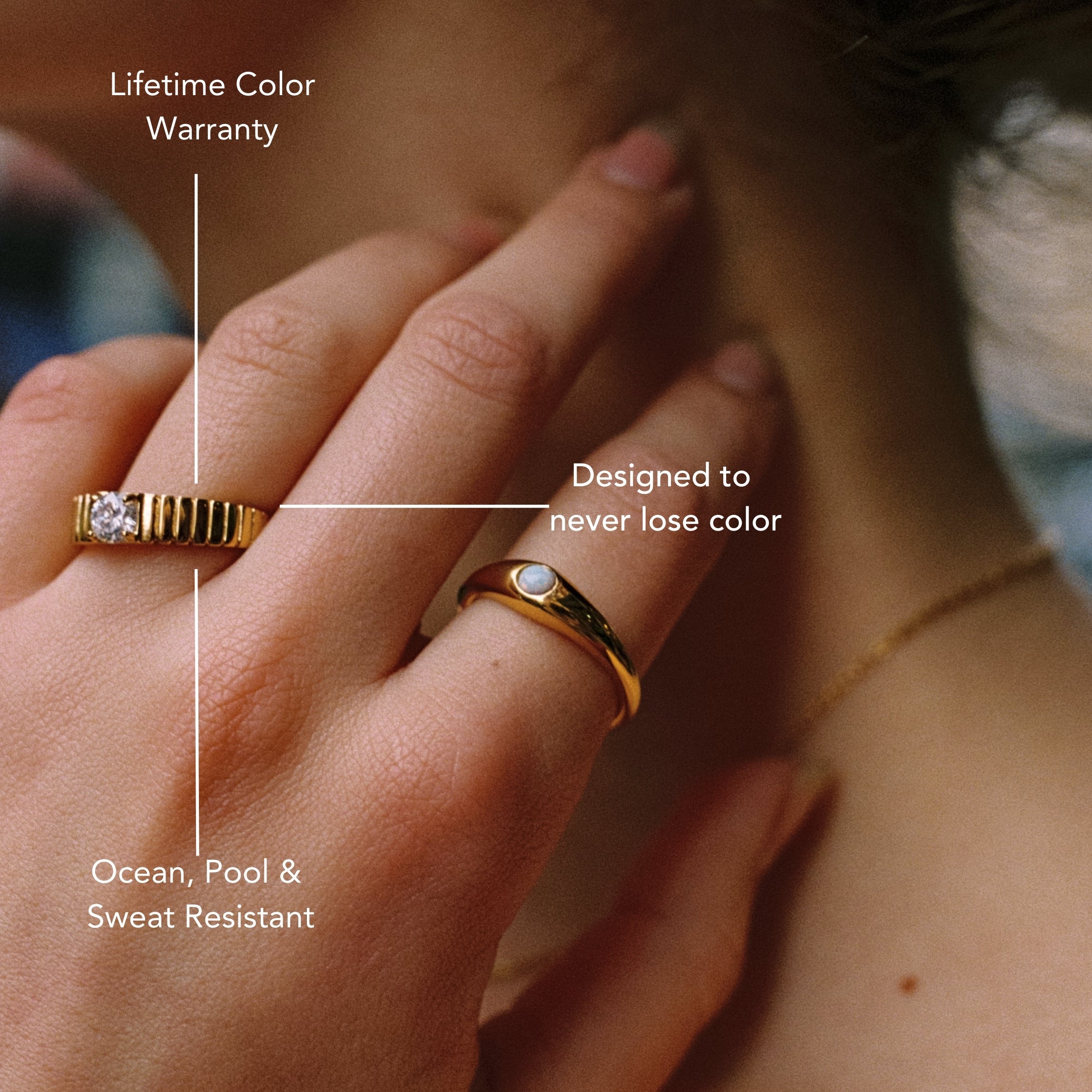 „Aspen“ Statement Ring-Maison Doré