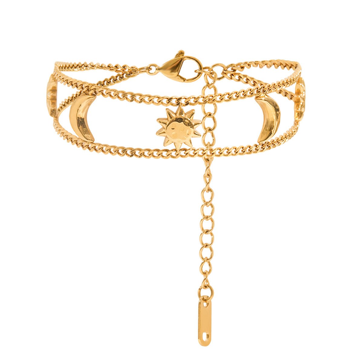 Astra Luna Armband | 18K Gold-Maison Doré