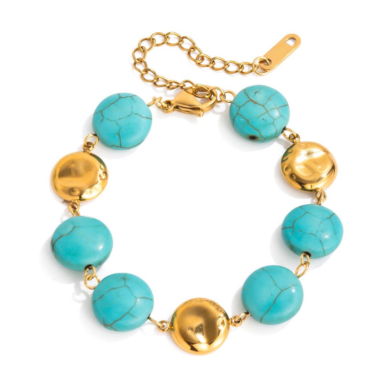 Aurelia Türkisarmband | 18K Gold-Maison Doré