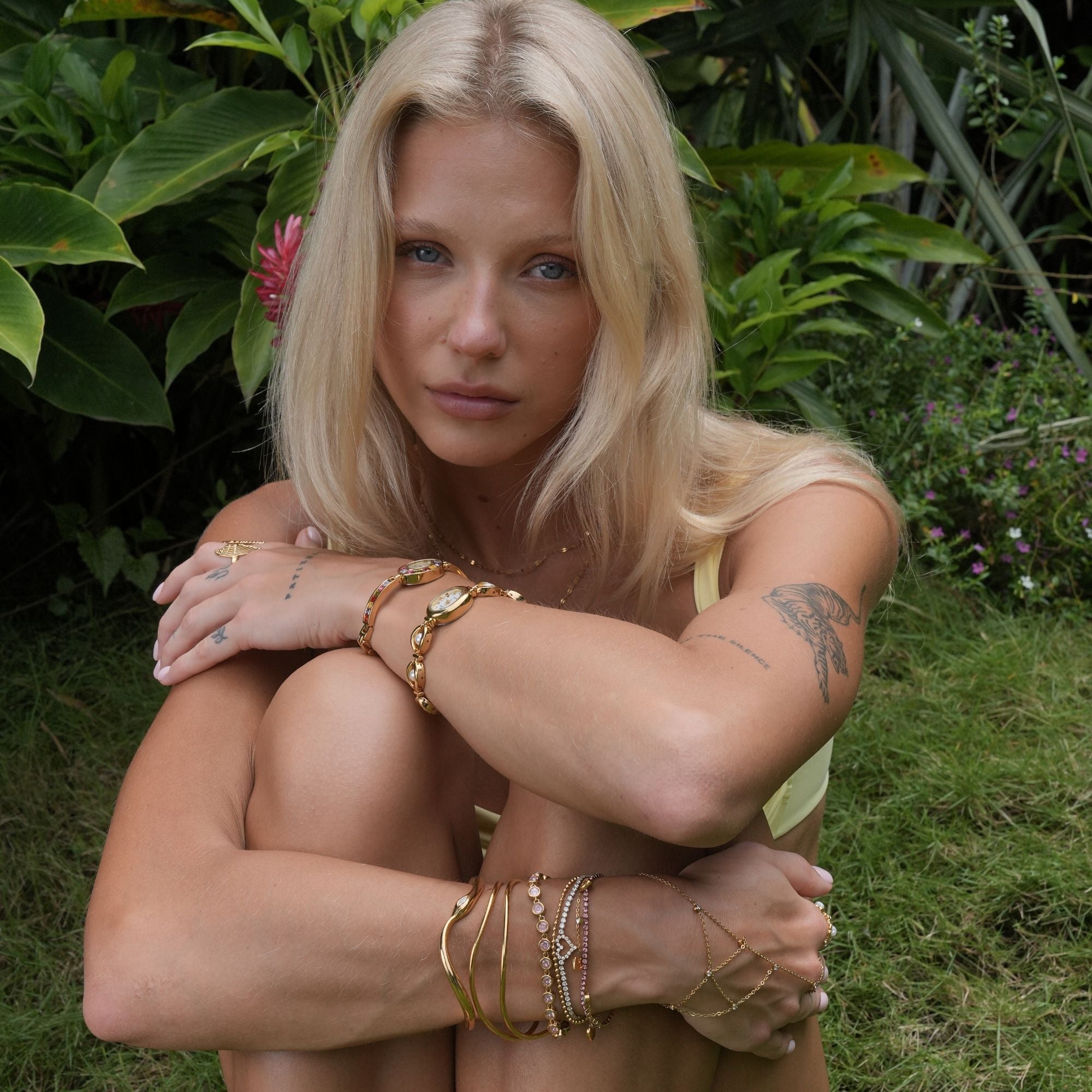 Aveline Glow Armband | 18K Gold-Maison Doré