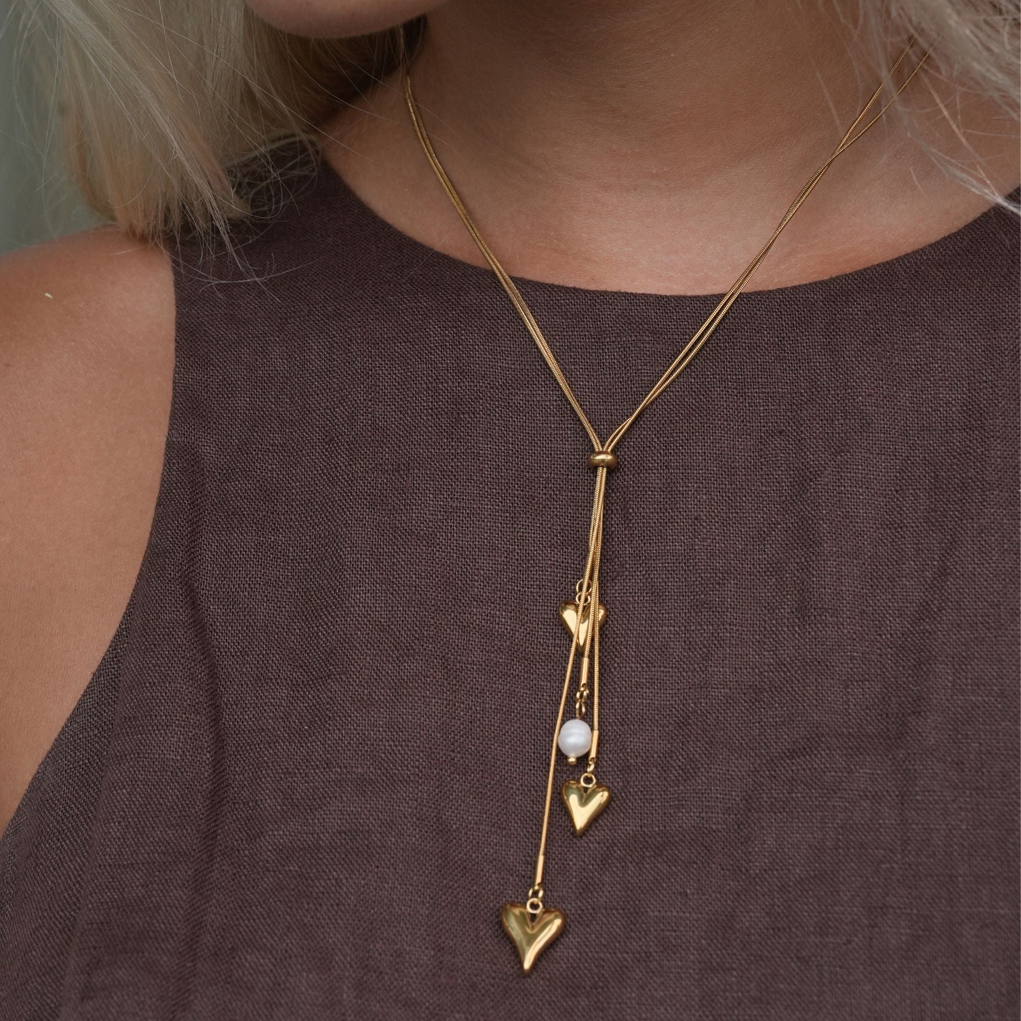 Azariah Lariat-Halskette-Maison Doré
