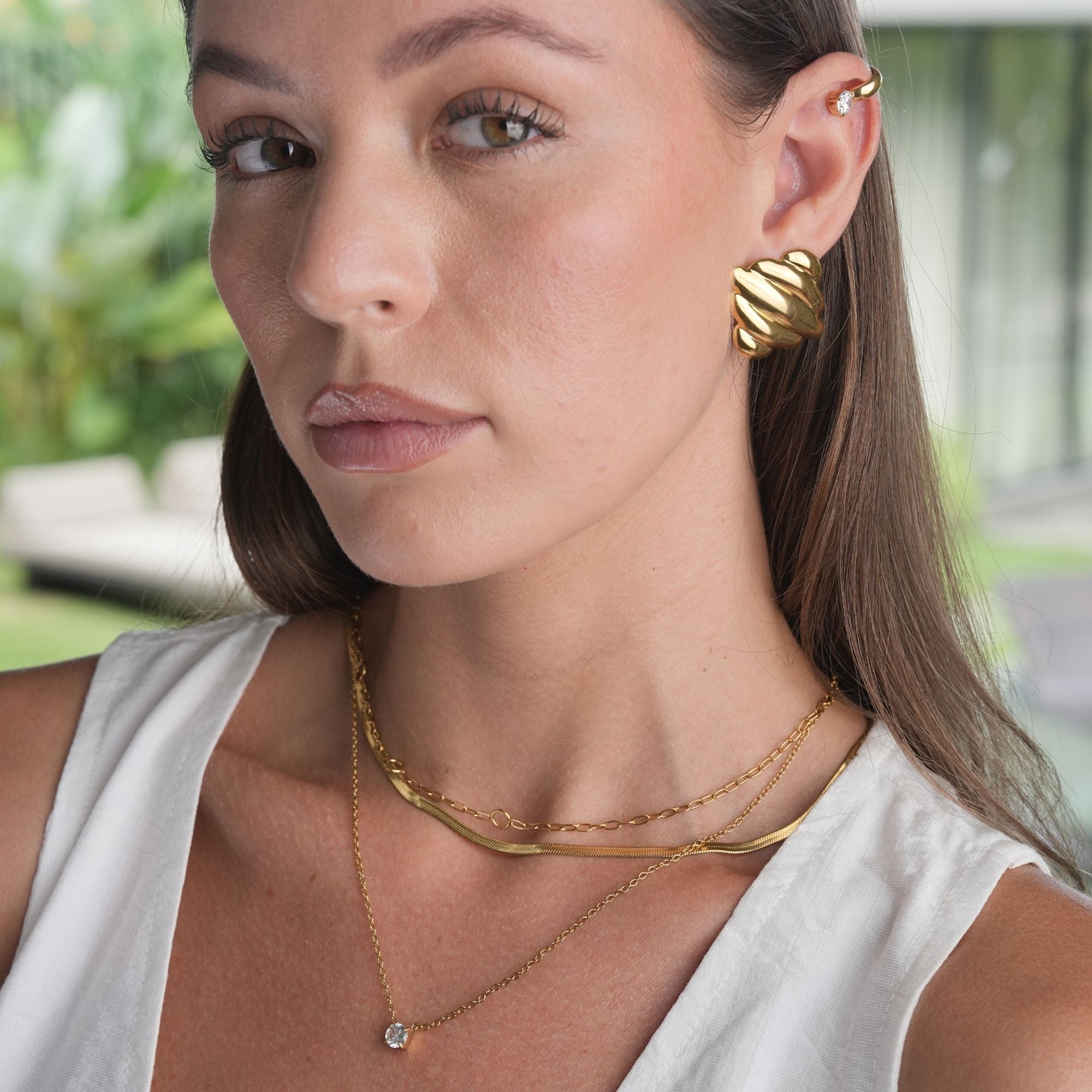 Azelora Ohr-Cuff | 18K Gold-Maison Doré