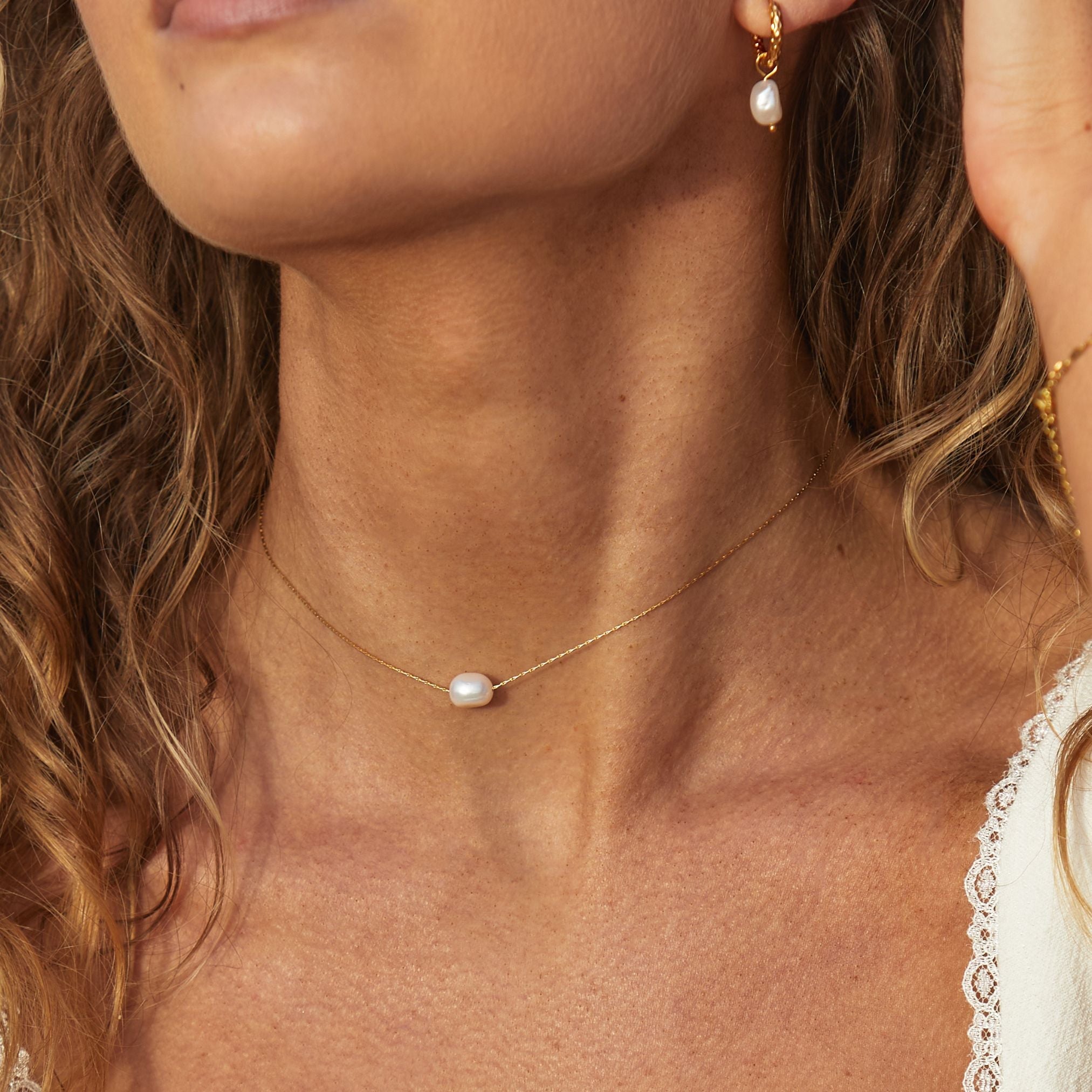 Barock-Perlen Choker-Maison Doré