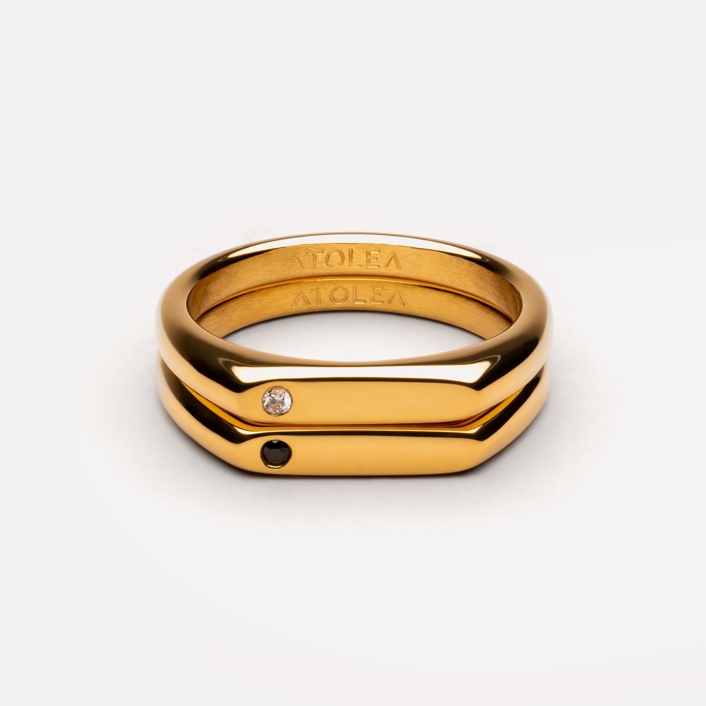 „Beste Freunde“ Ringe Set-Maison Doré
