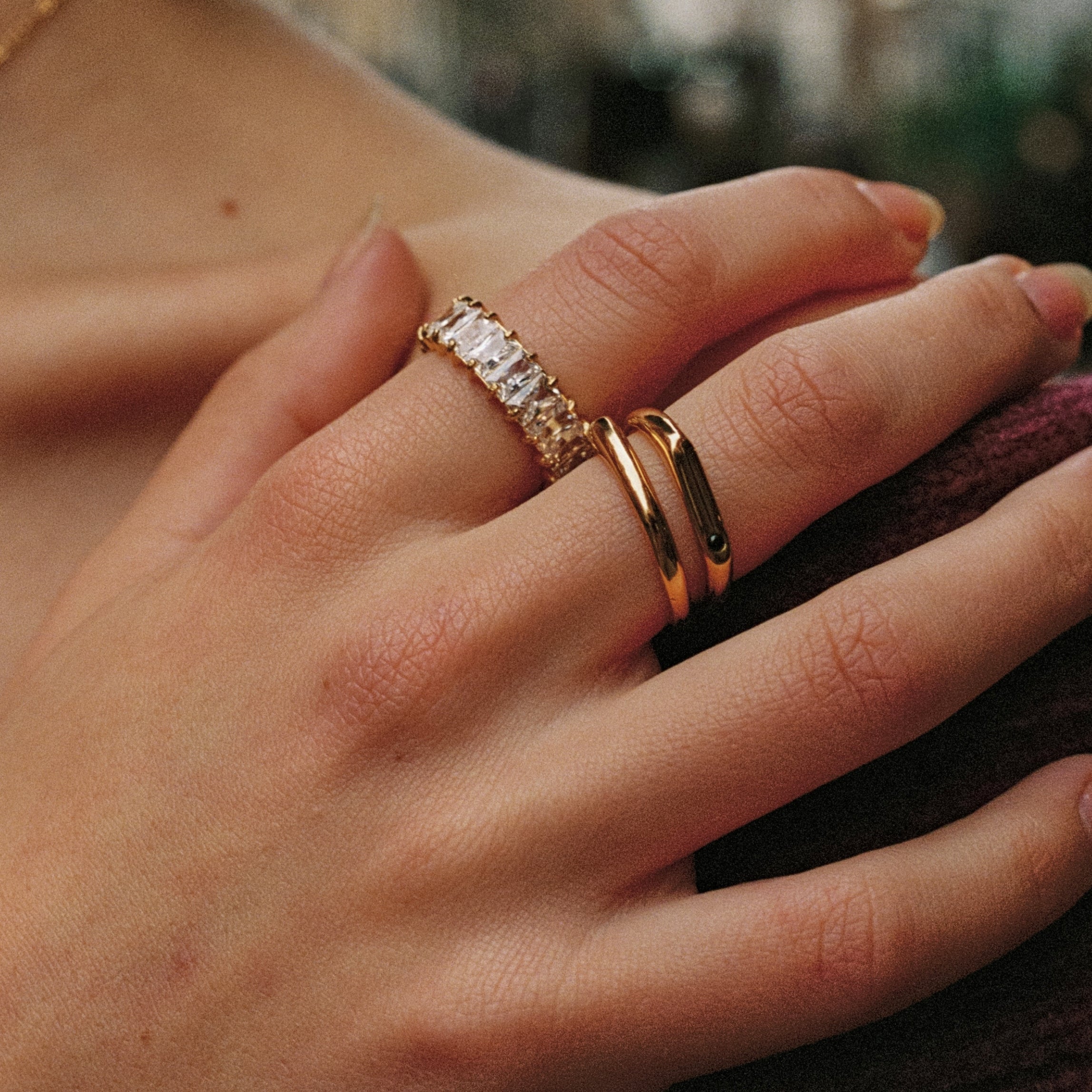„Beste Freunde“ Ringe Set-Maison Doré