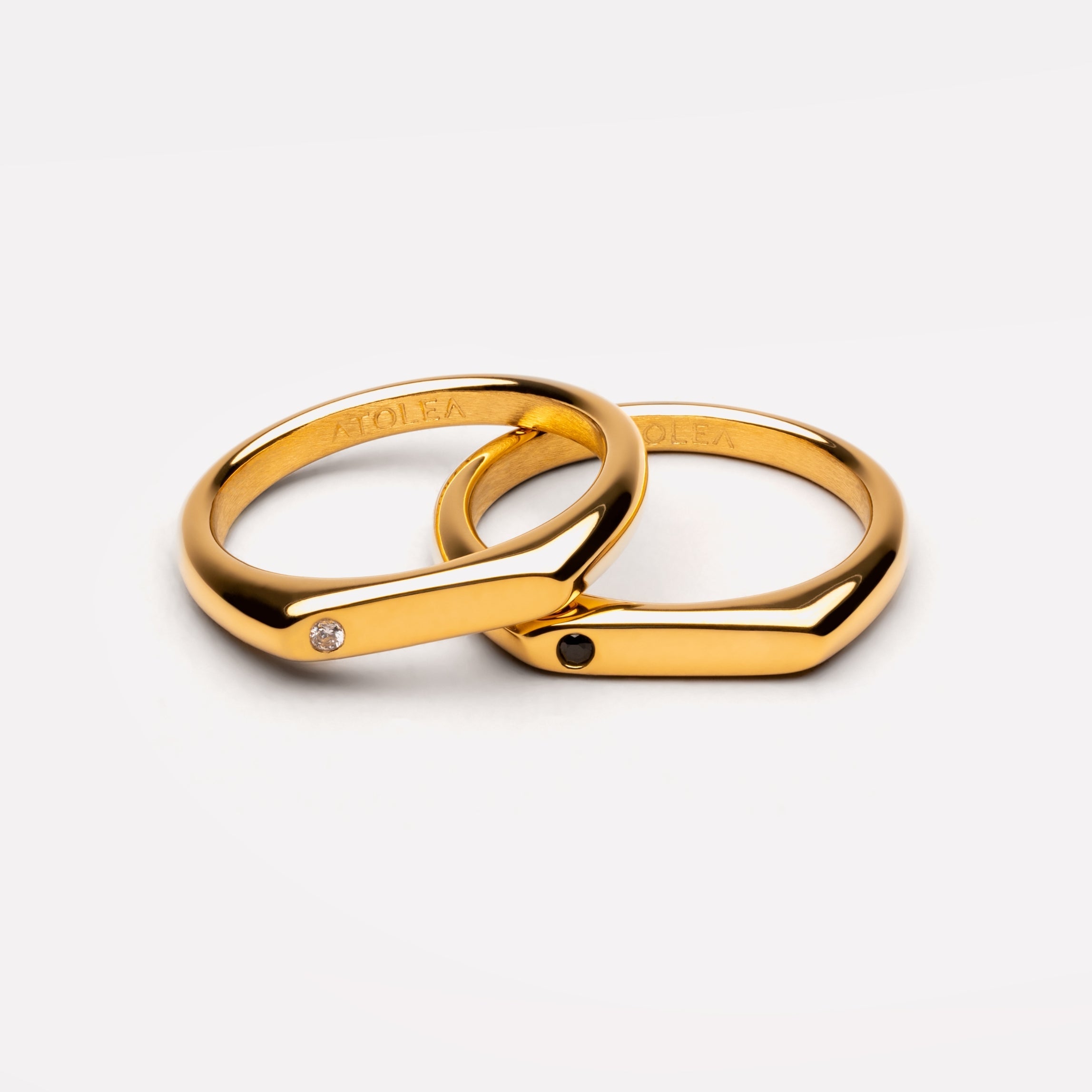 „Beste Freunde“ Ringe Set-Maison Doré