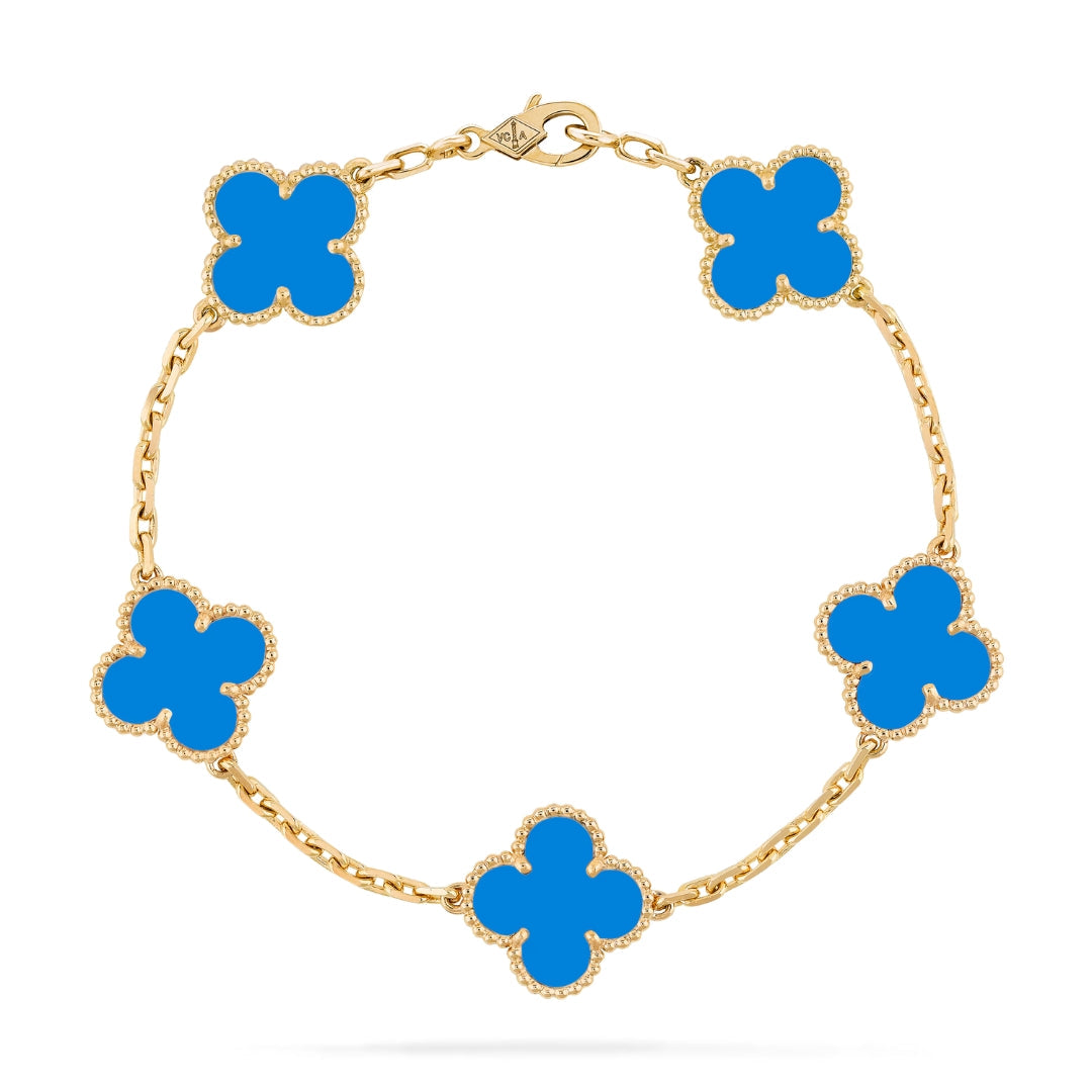 CLOVER | Blaue Armbanduhr-Maison Doré