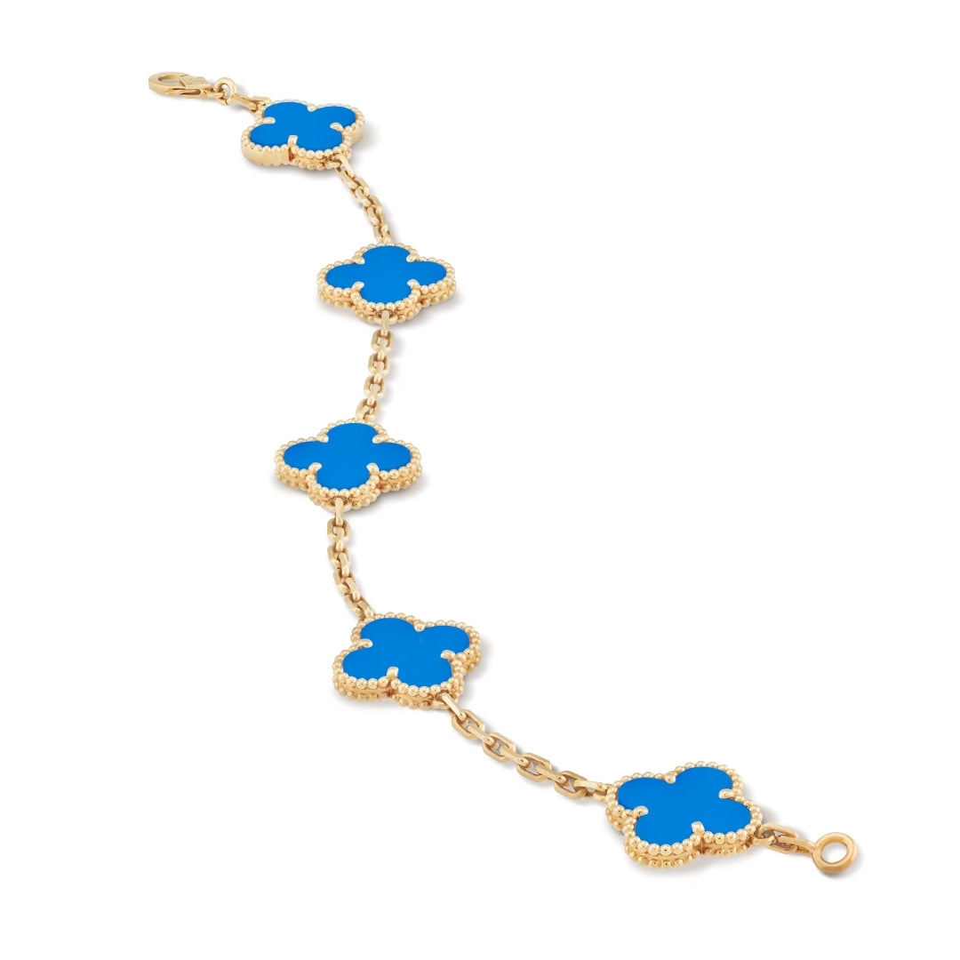 CLOVER | Blaue Armbanduhr-Maison Doré