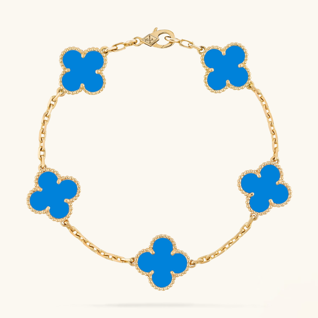CLOVER | Blaue Armbanduhr-Maison Doré