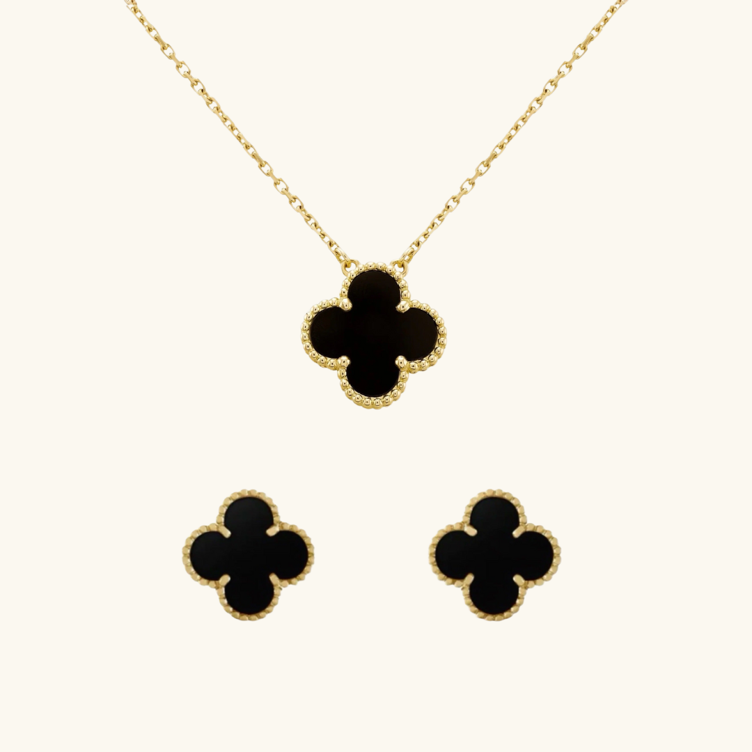 CLOVER | Gold Schwarz 2er-Pack-Maison Doré
