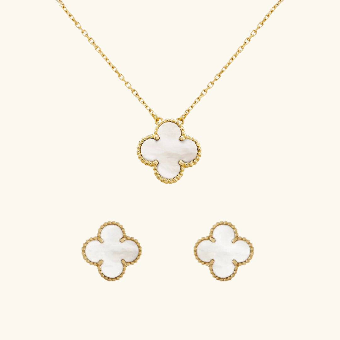 CLOVER | Gold Weiß 2er-Pack-Maison Doré