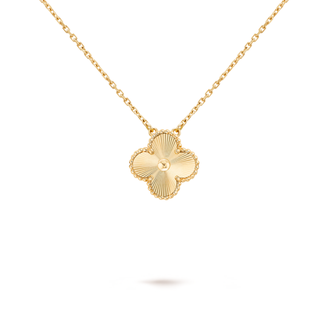 CLOVER | Goldene Halskette-Maison Doré