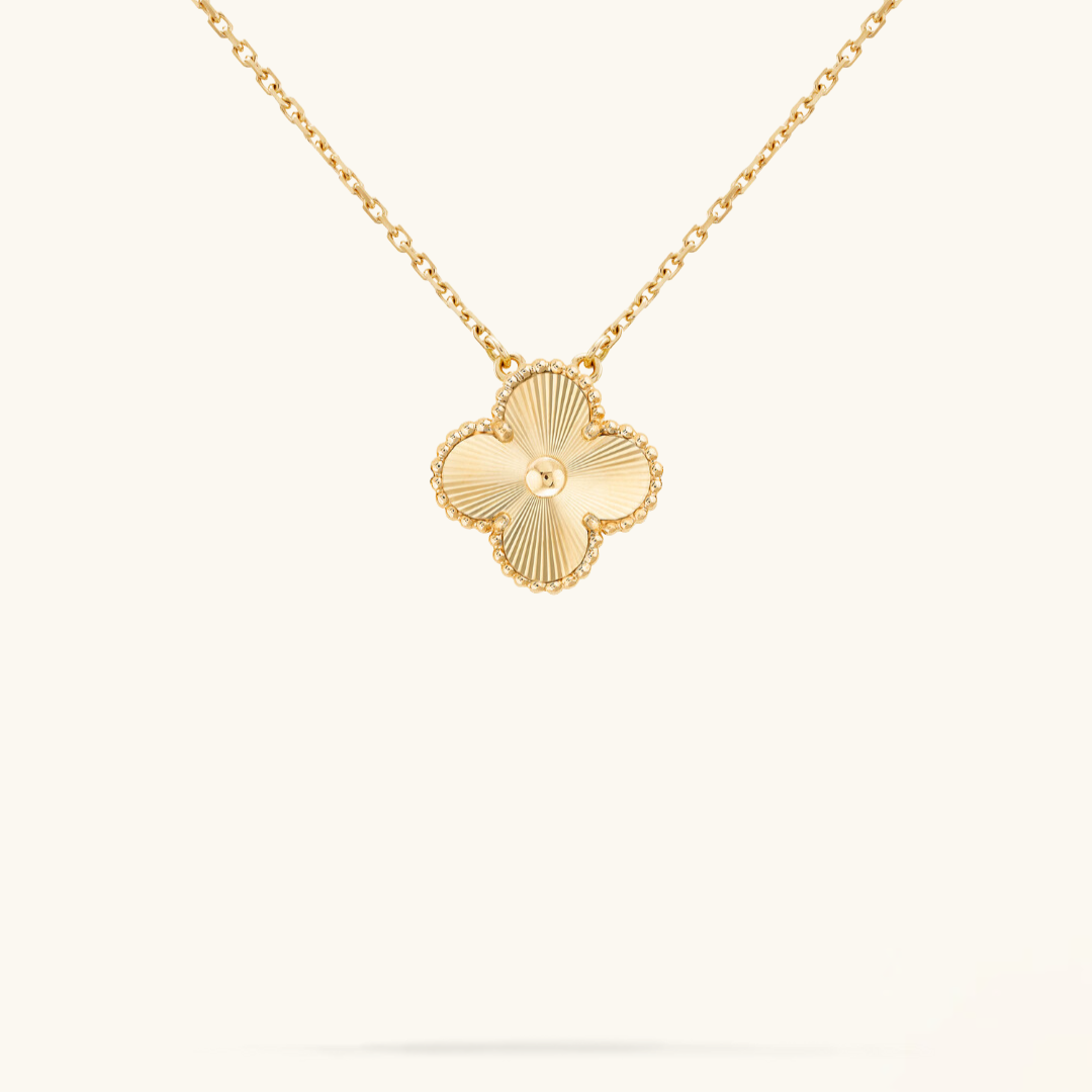 CLOVER | Goldene Halskette-Maison Doré