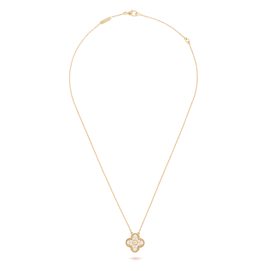 CLOVER | Goldene Prestige-Halskette-Maison Doré