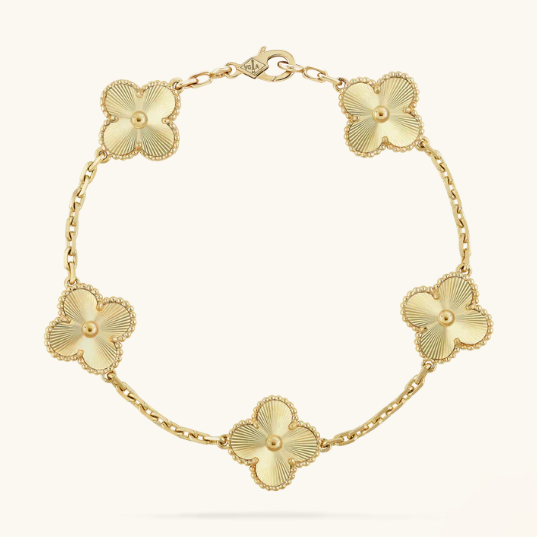 CLOVER | Goldene Armbanduhr-Maison Doré