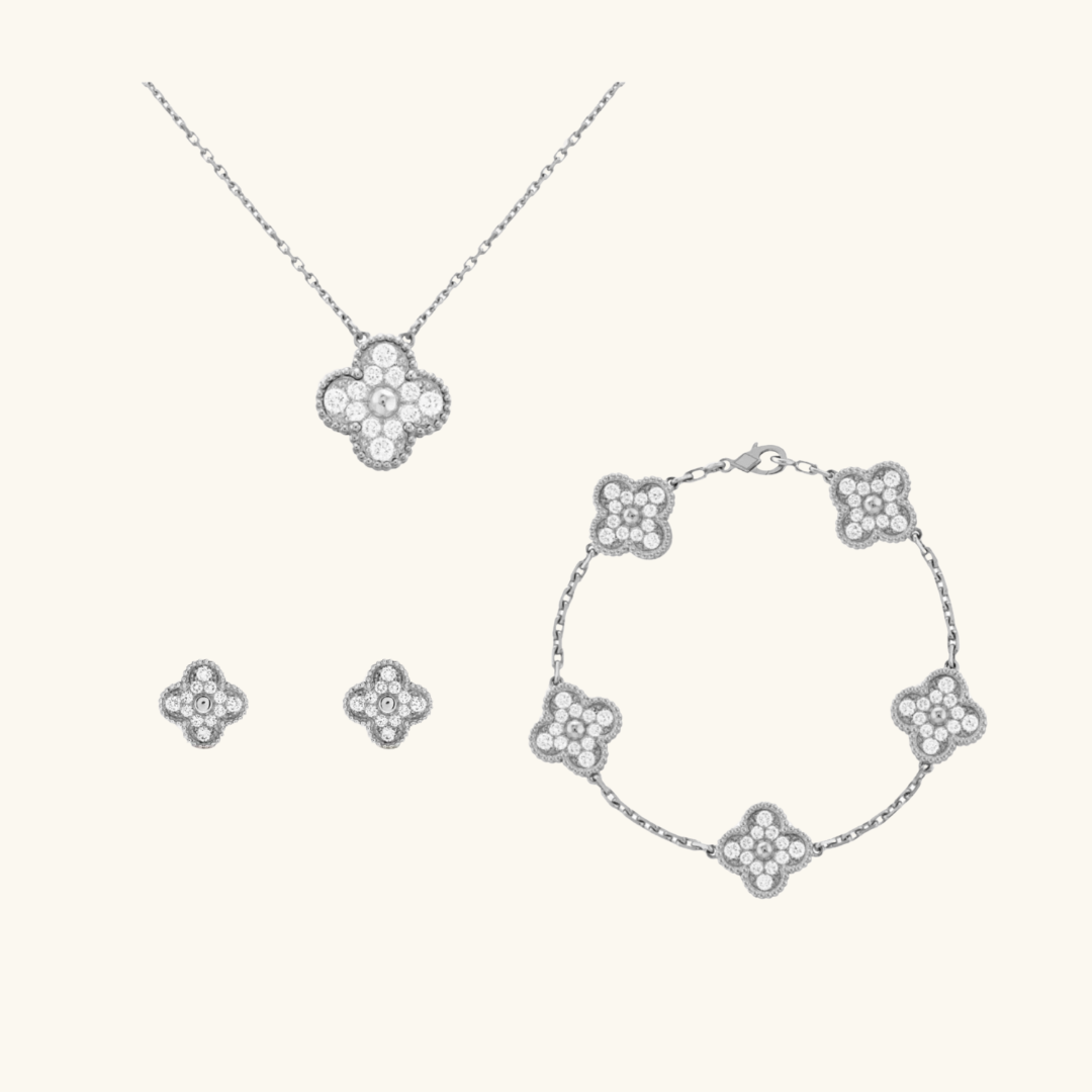 CLOVER | Premium Set Silbernes Prestige-Maison Doré