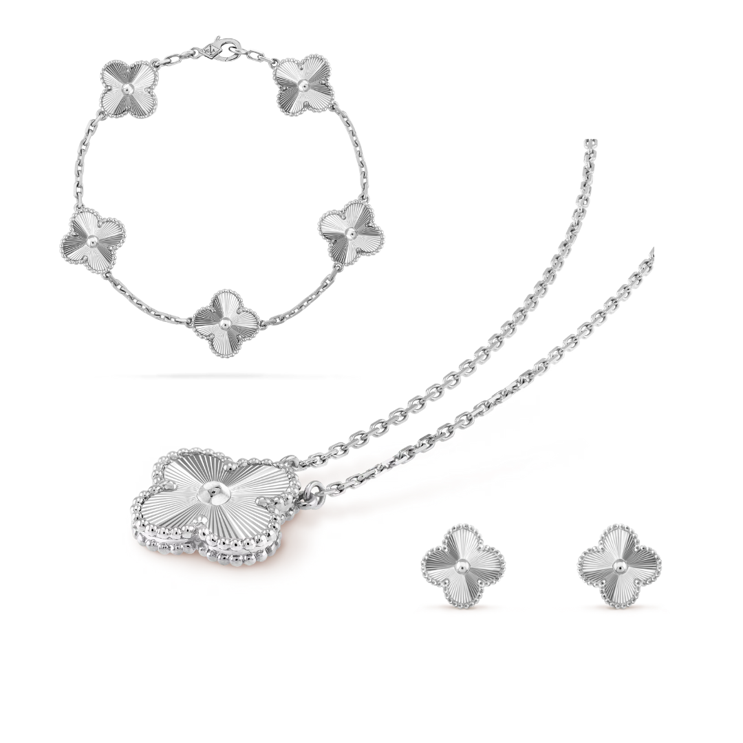 CLOVER | Premium Silber Set-Maison Doré