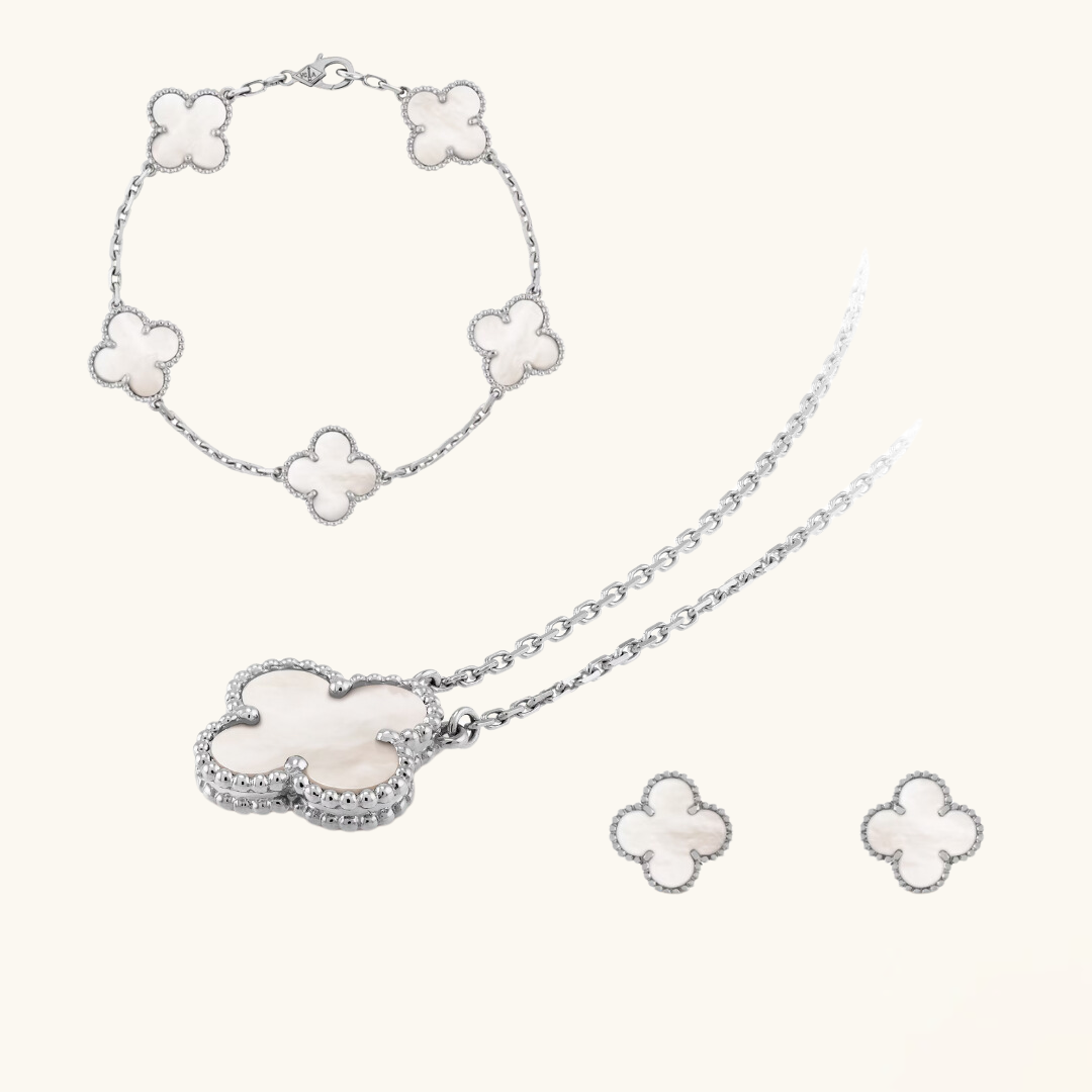 CLOVER | Premium Weißes Set-Maison Doré