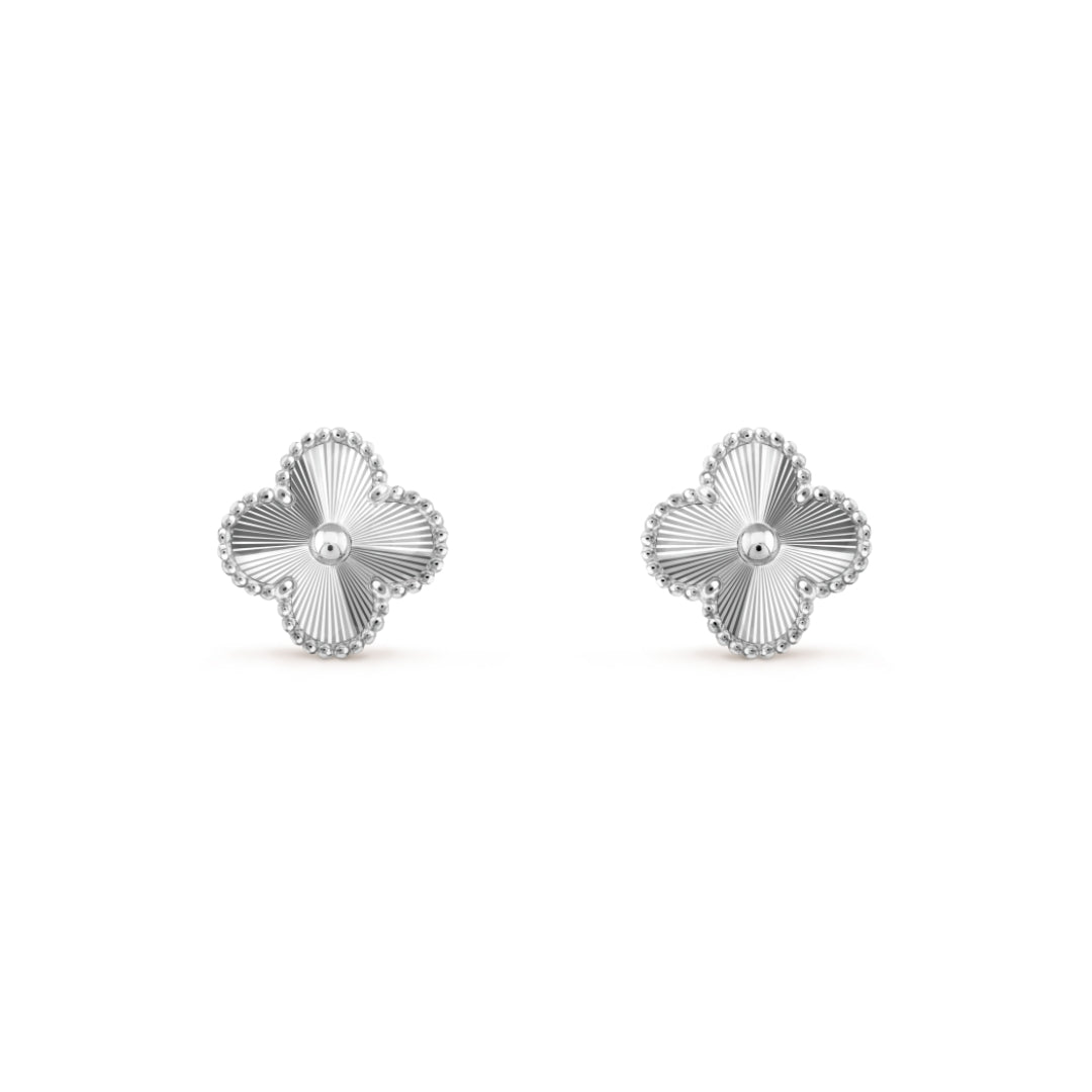 CLOVER | Silberne Ohrringe-Maison Doré