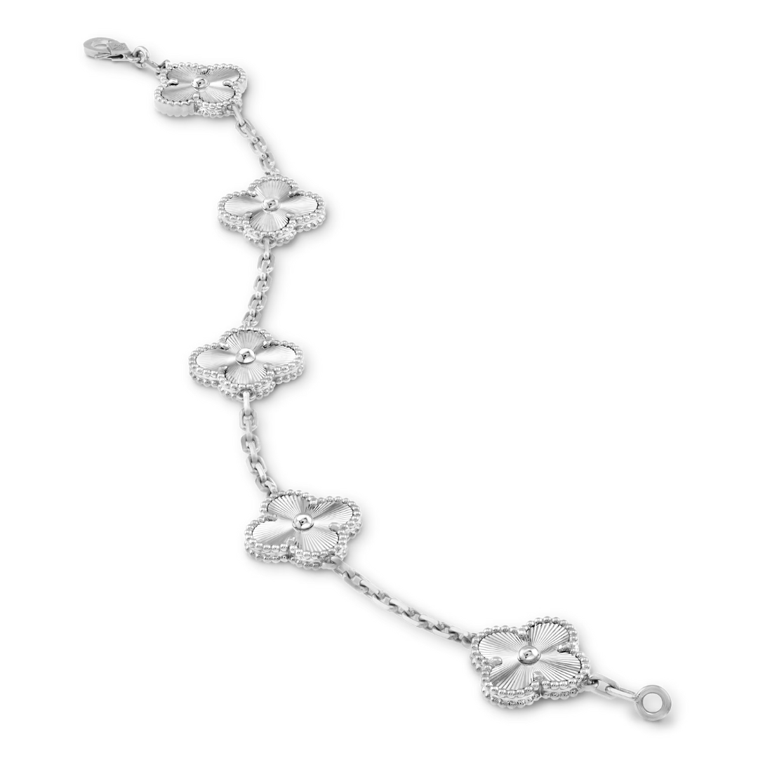 CLOVER | Silberne Armbanduhr-Maison Doré