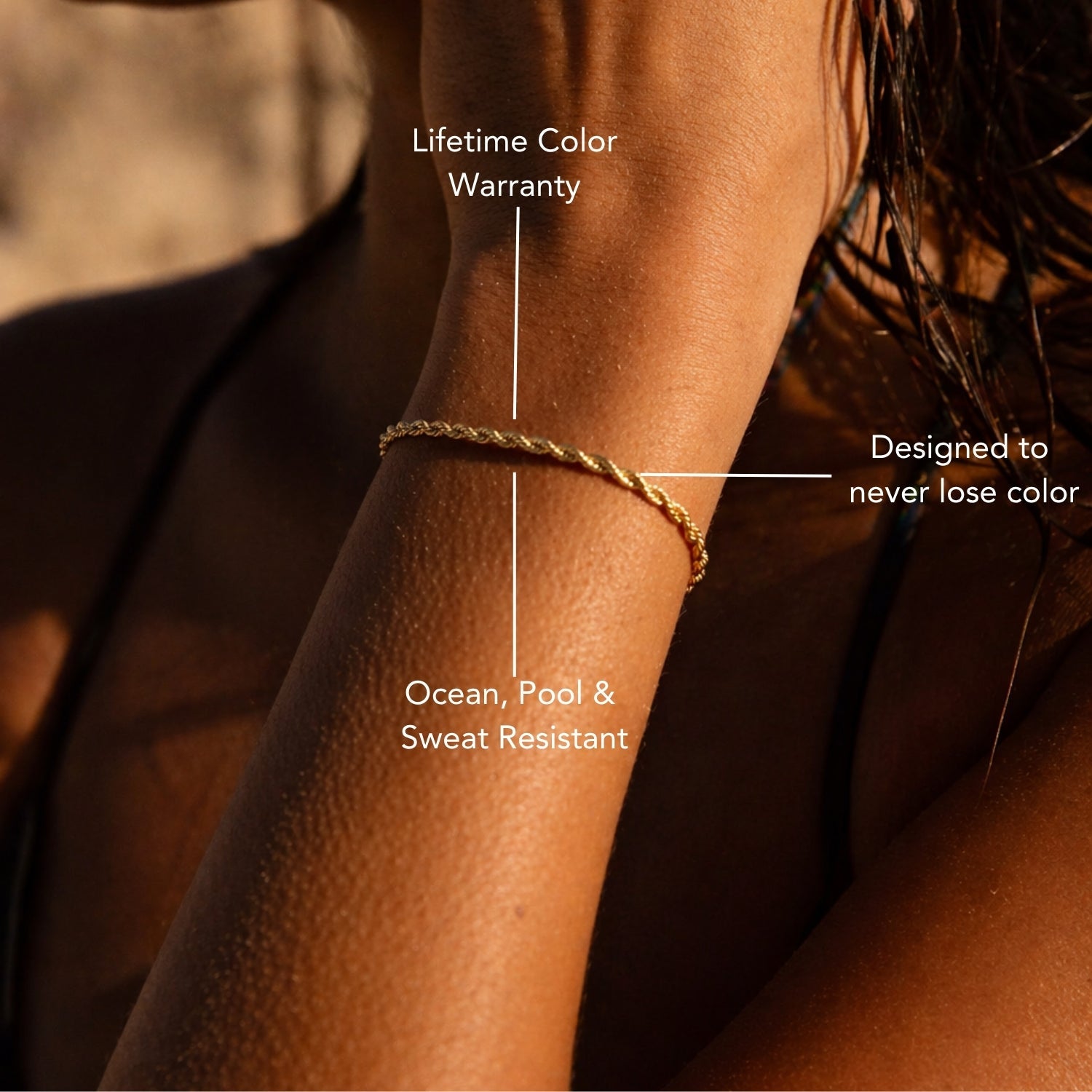 "Calvi" Seilkettenarmband-Maison Doré