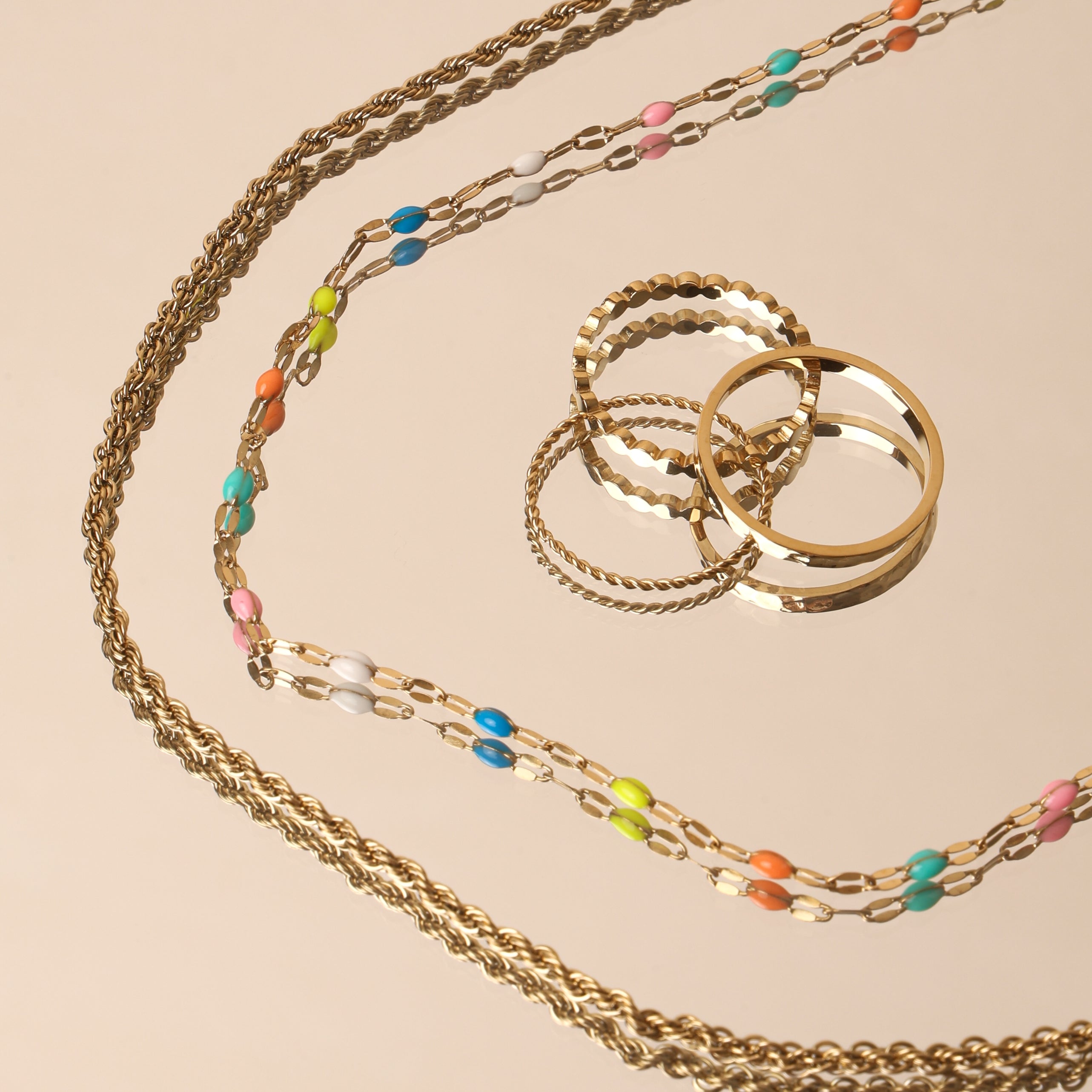 Regenbogen Dainty Choker-Maison Doré