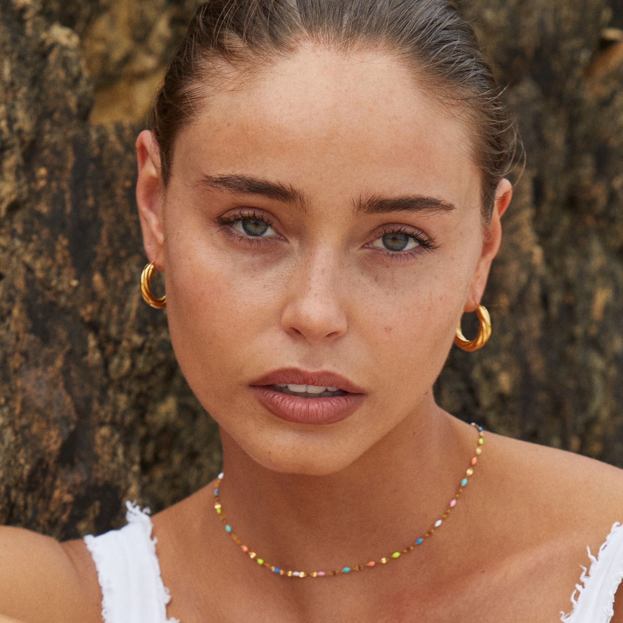 Regenbogen Dainty Choker-Maison Doré