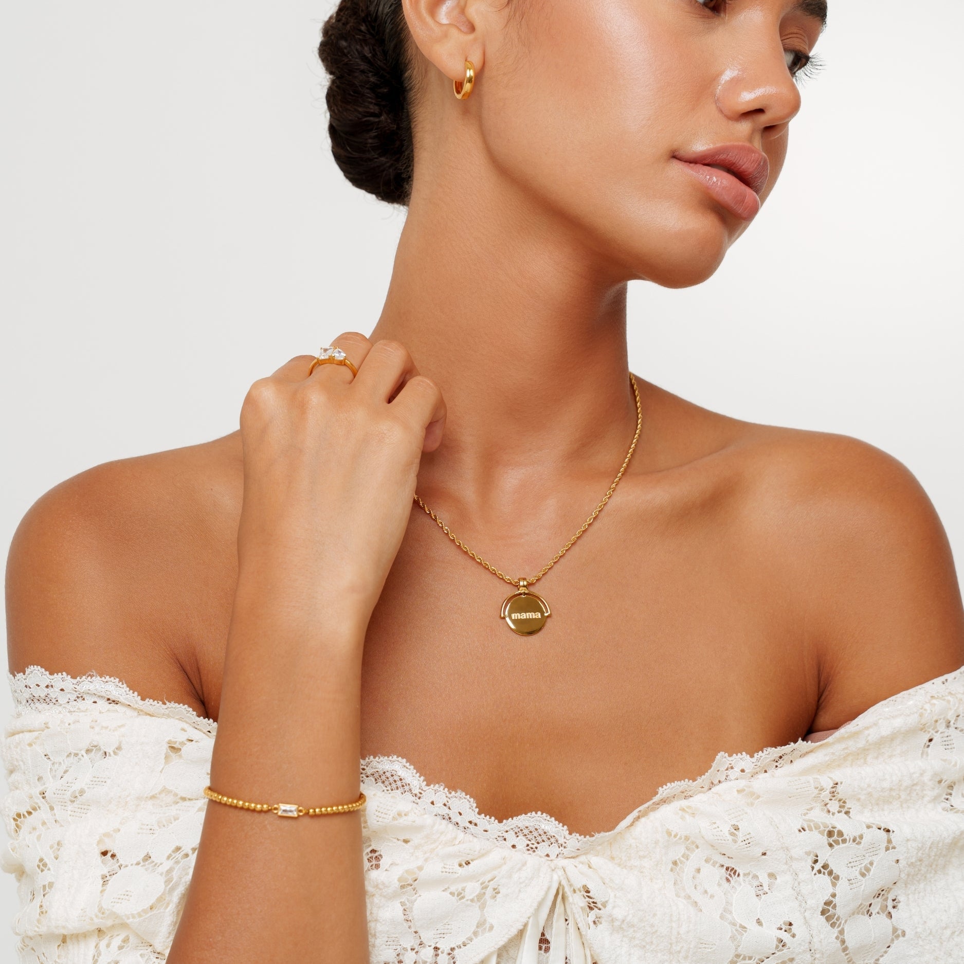 Fettes Signatur-Halsband-Maison Doré