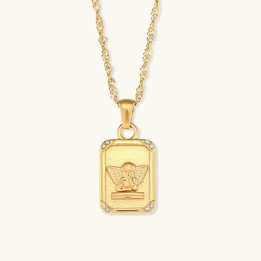 Cleo Gold Necklace-Maison Doré