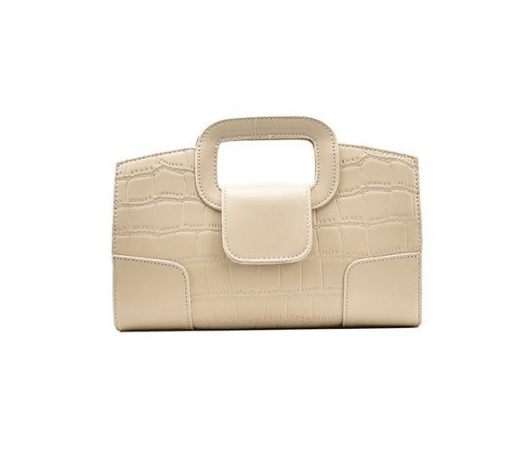 Colette Krokante Mini Tasche Creme-Maison Doré