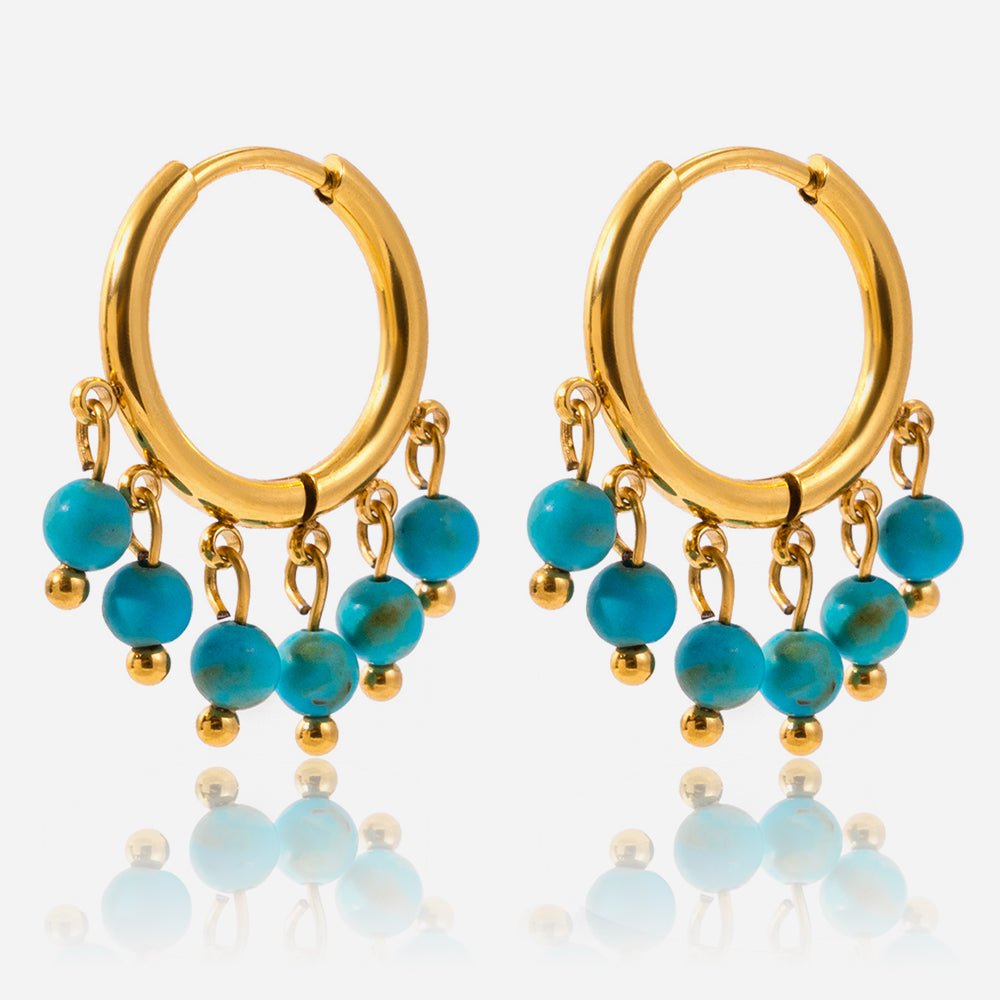 Maris Hoop Ohrringe | 18K Gold-Maison Doré