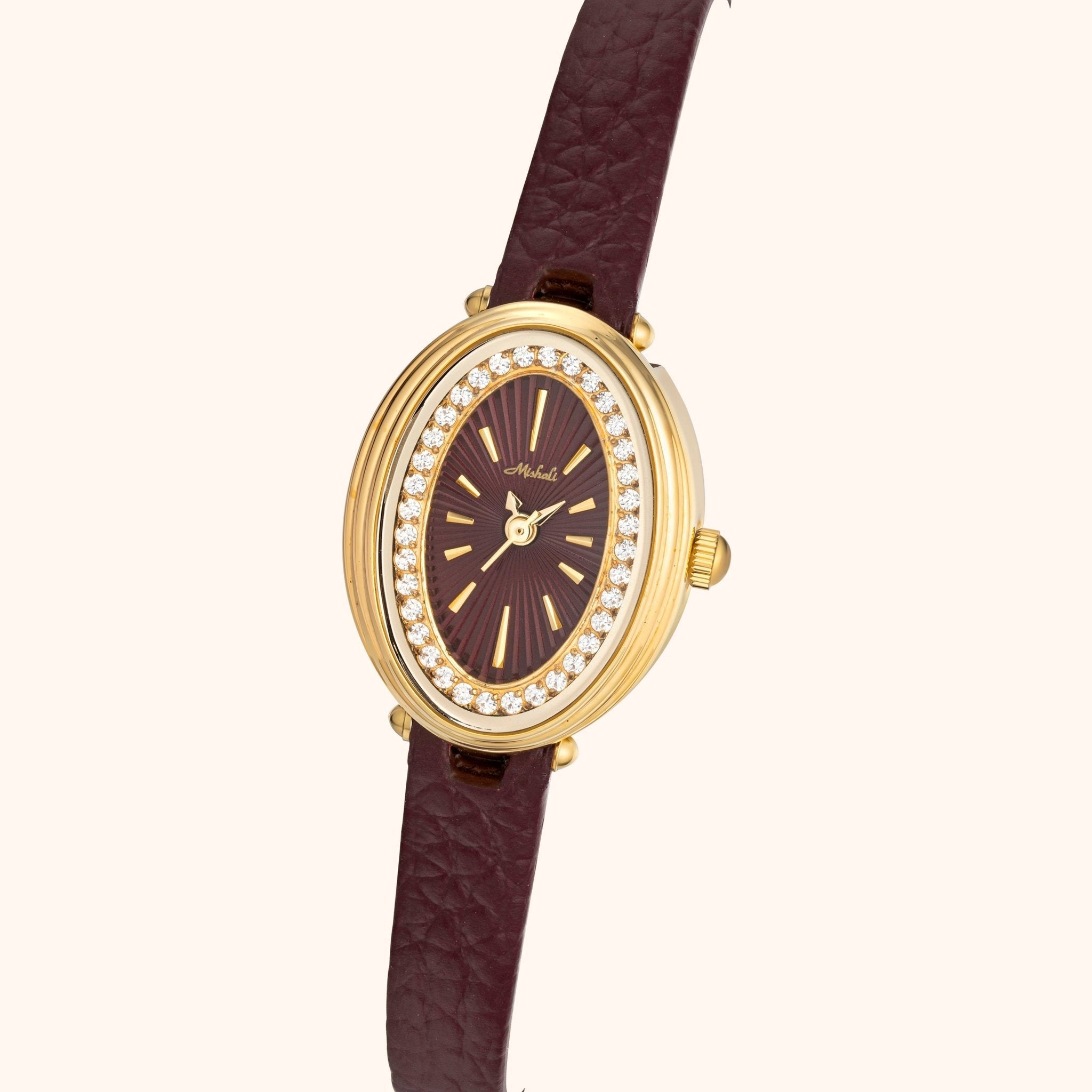 Livia | Leder Gold