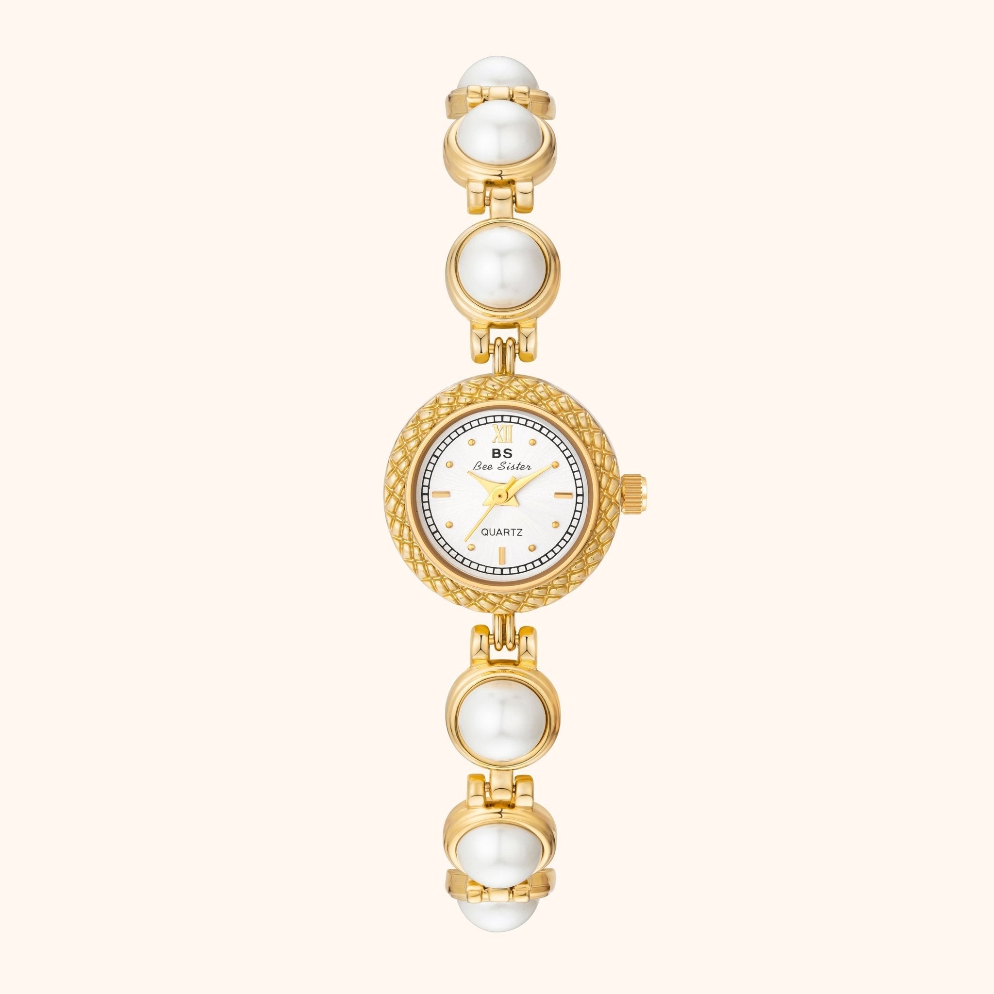 Dahlie | Weiß Gold-Maison Doré