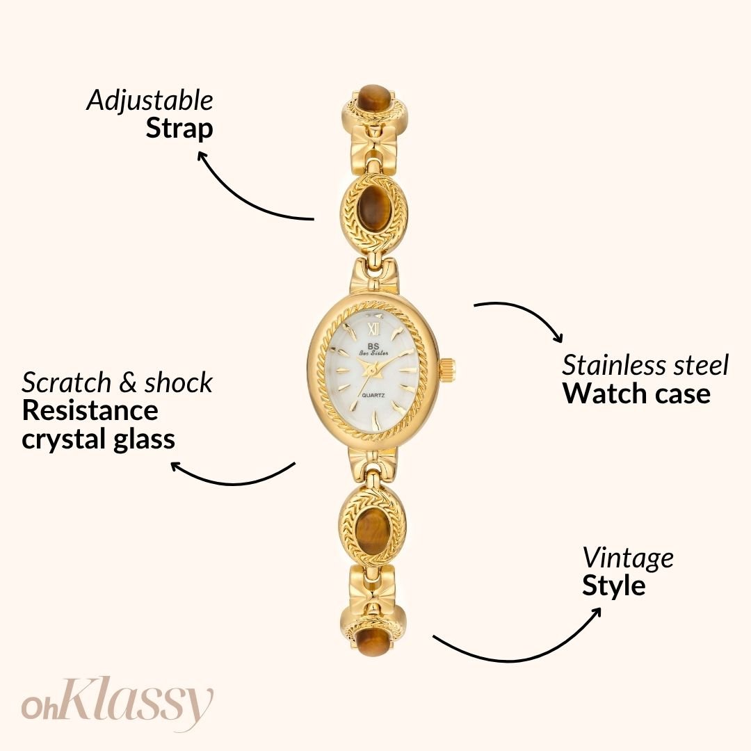Eloise | Gold Weiß-Maison Doré