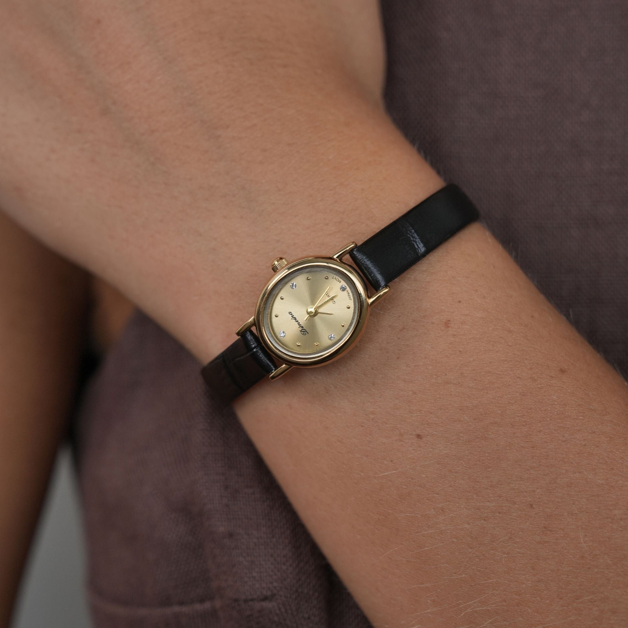 Isabella | Leder Gold-Maison Doré