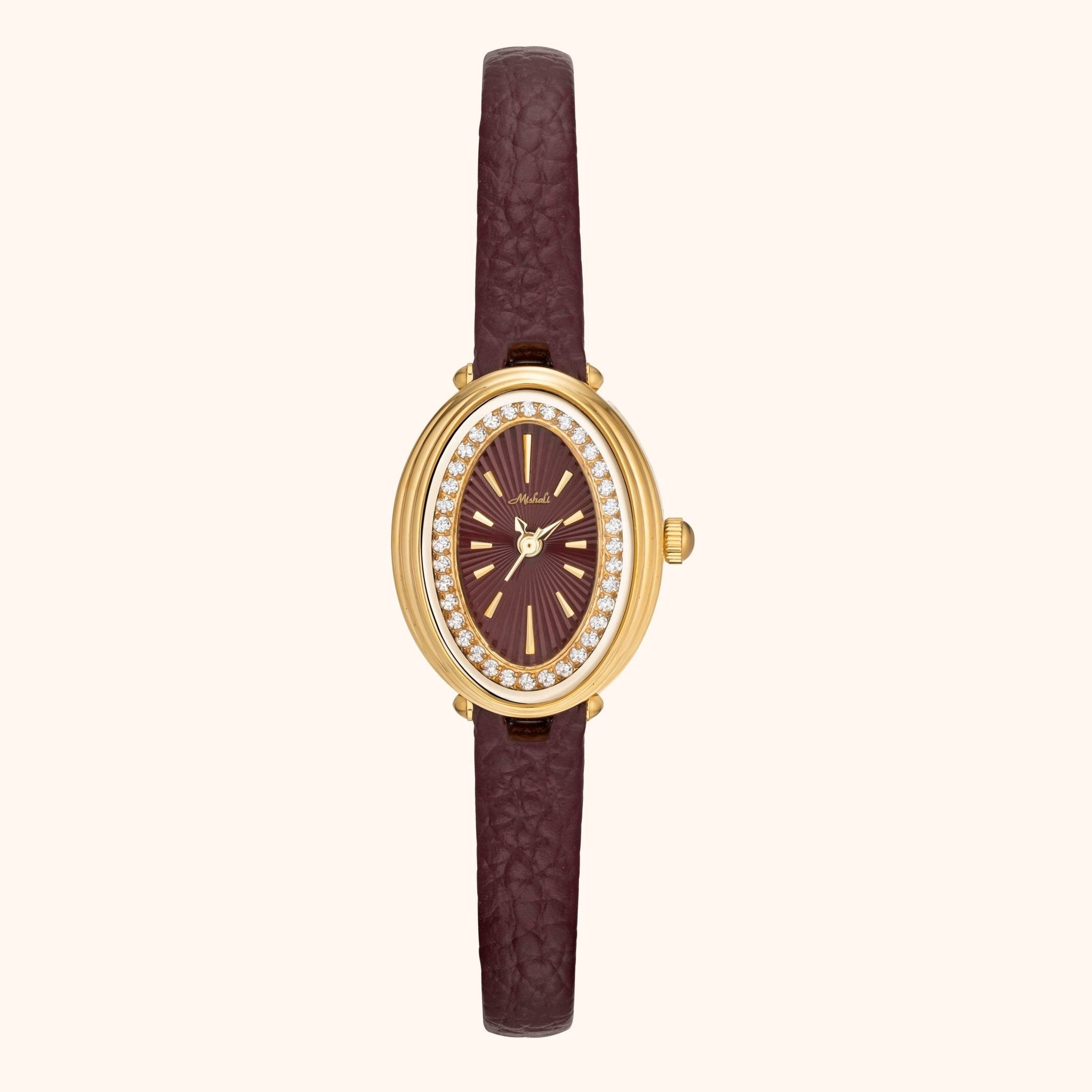 Livia | Leder Gold-Maison Doré