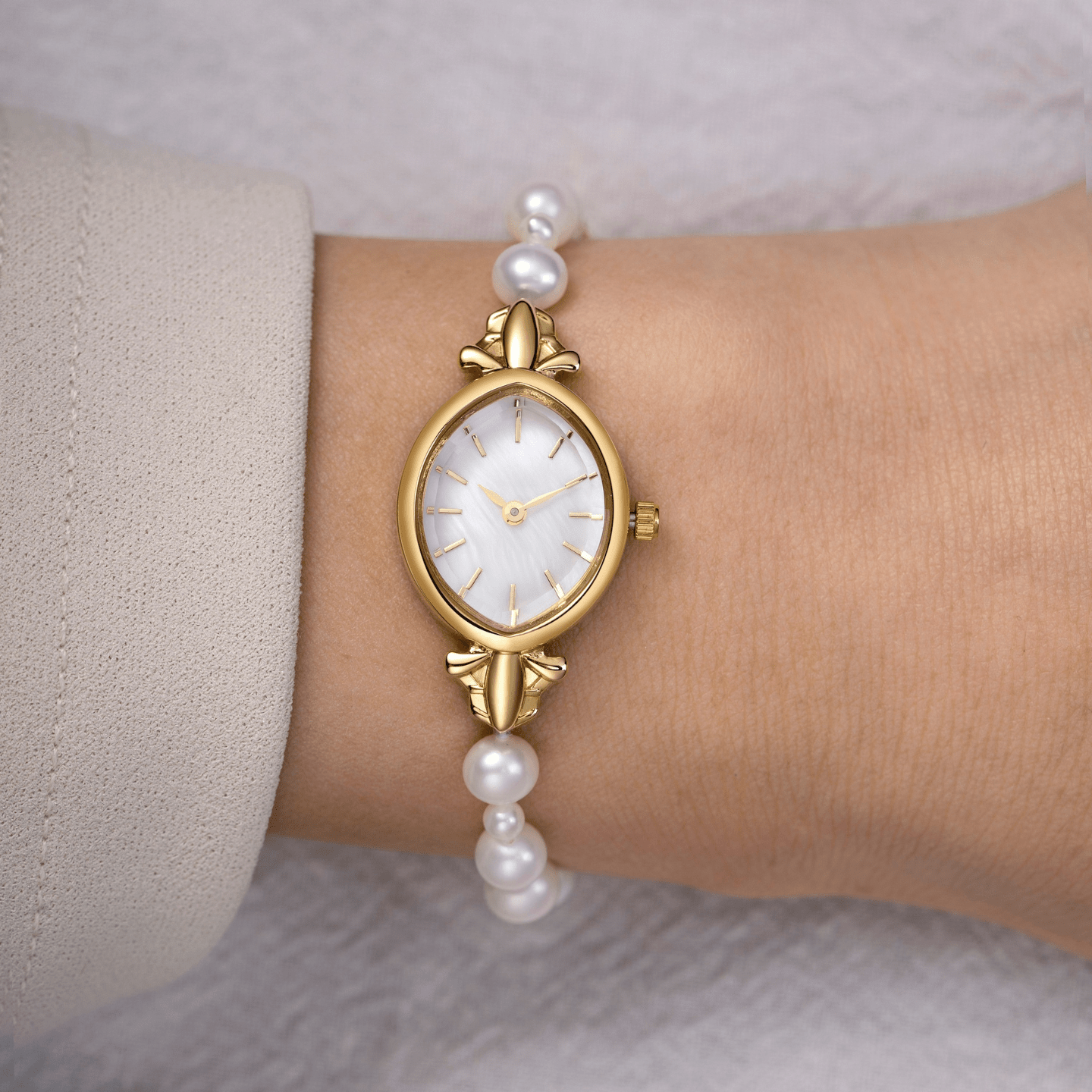 Nina Pearl Gold-Maison Doré