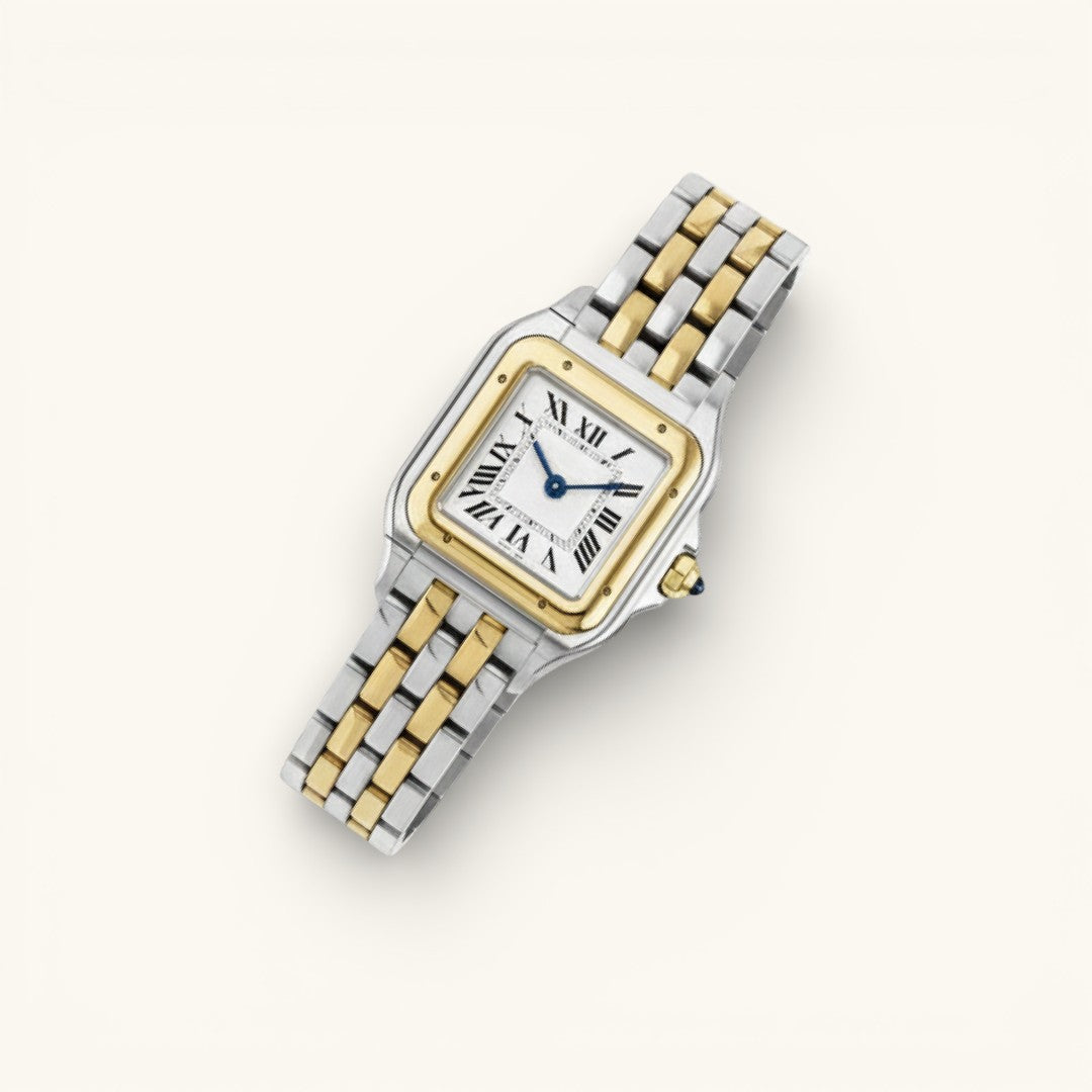 Elegante Uhr-Maison Doré