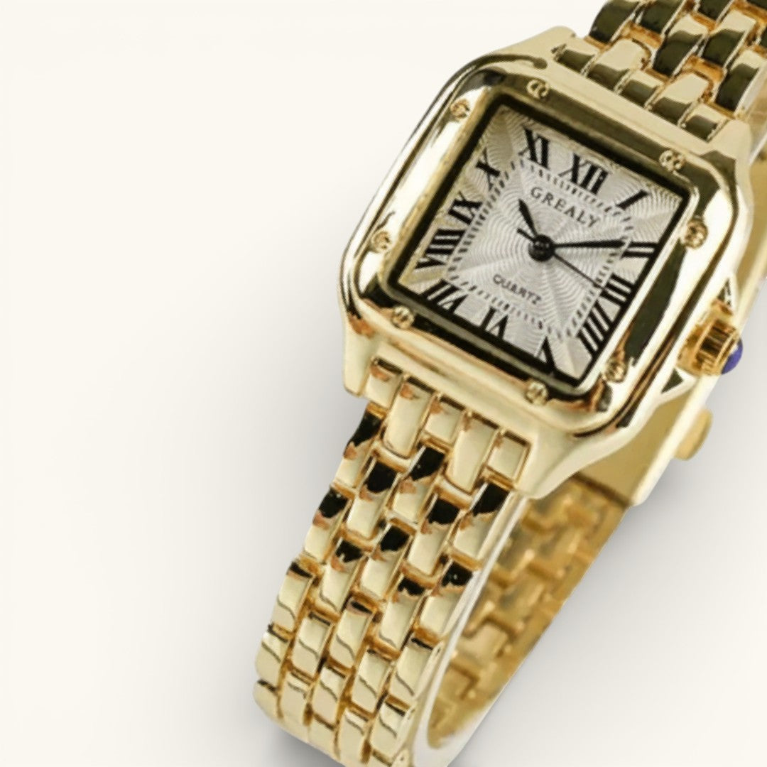 Elegante Uhr-Maison Doré